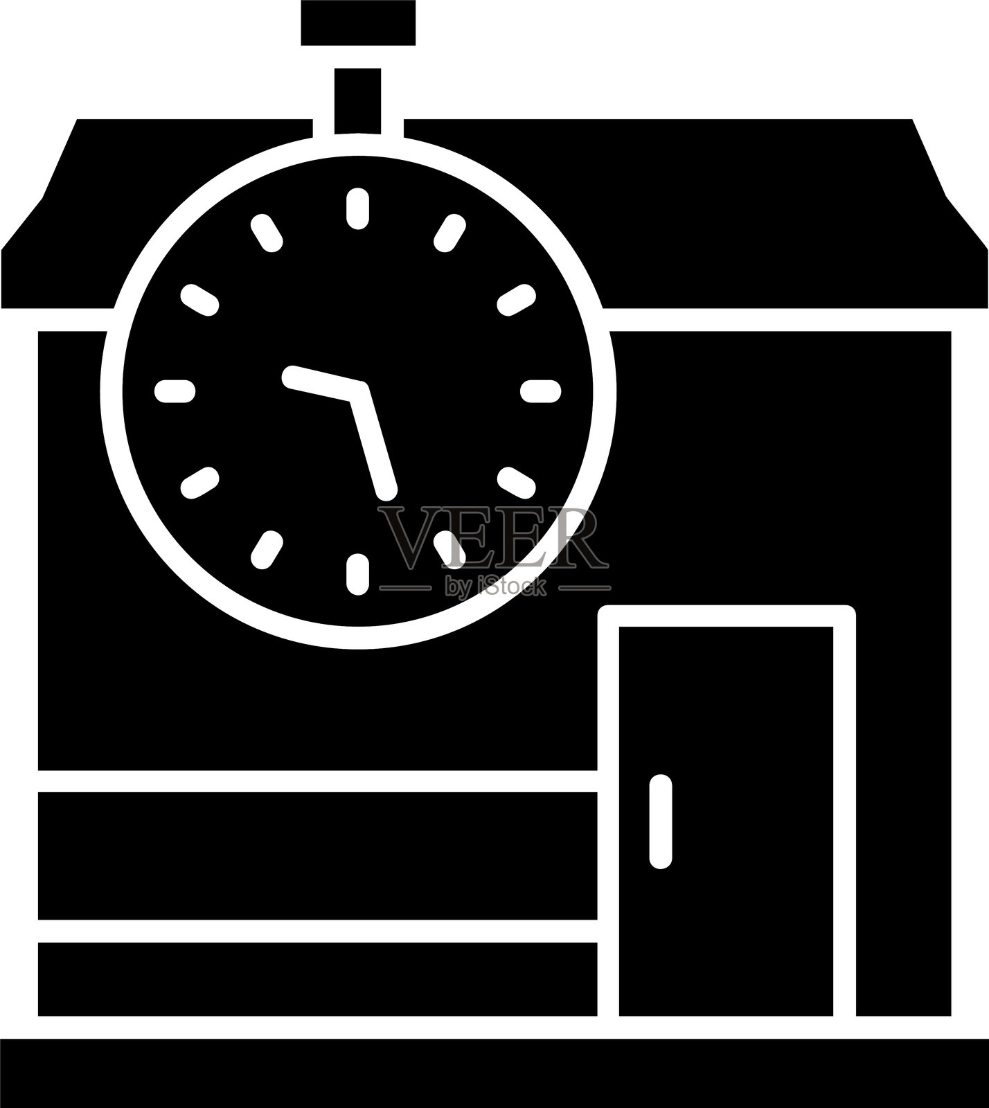 计时器图标插画图片素材