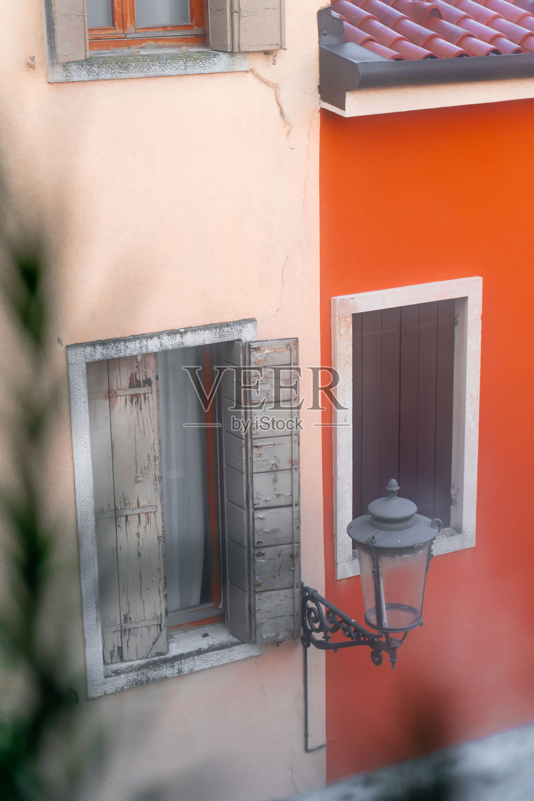 几何色彩丰富的建筑照片摄影图片