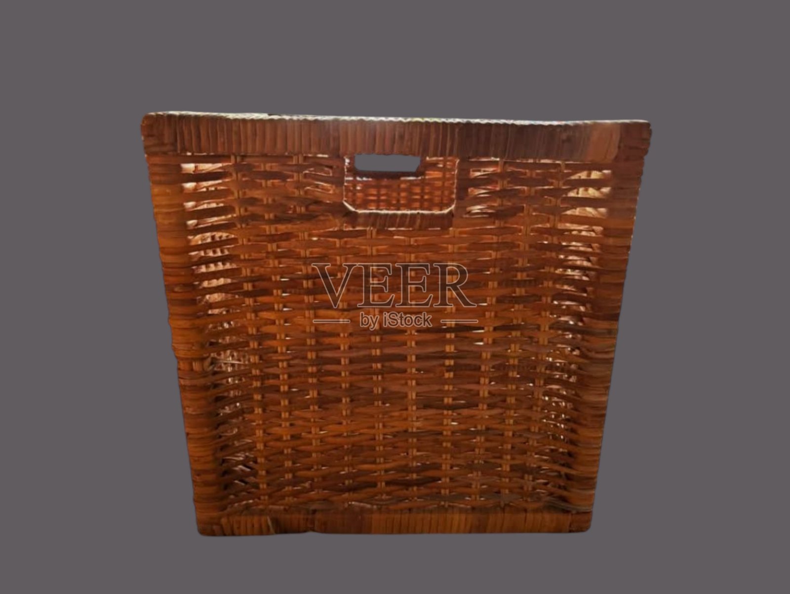 棕色藤编篮子照片摄影图片