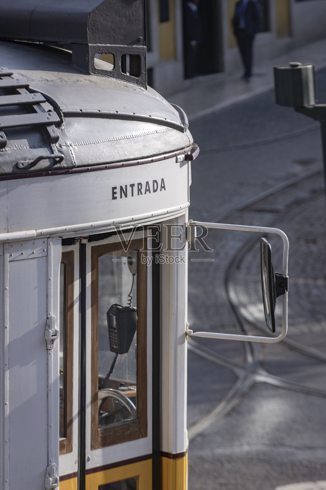 里斯本特色电车照片摄影图片