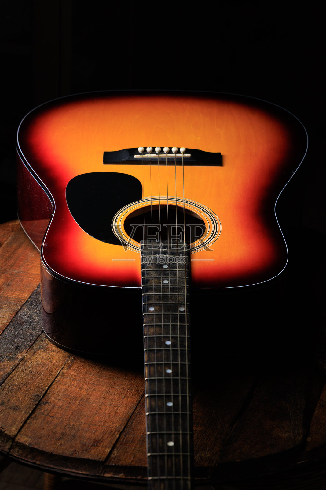 原声吉他,工作室拍摄照片摄影图片