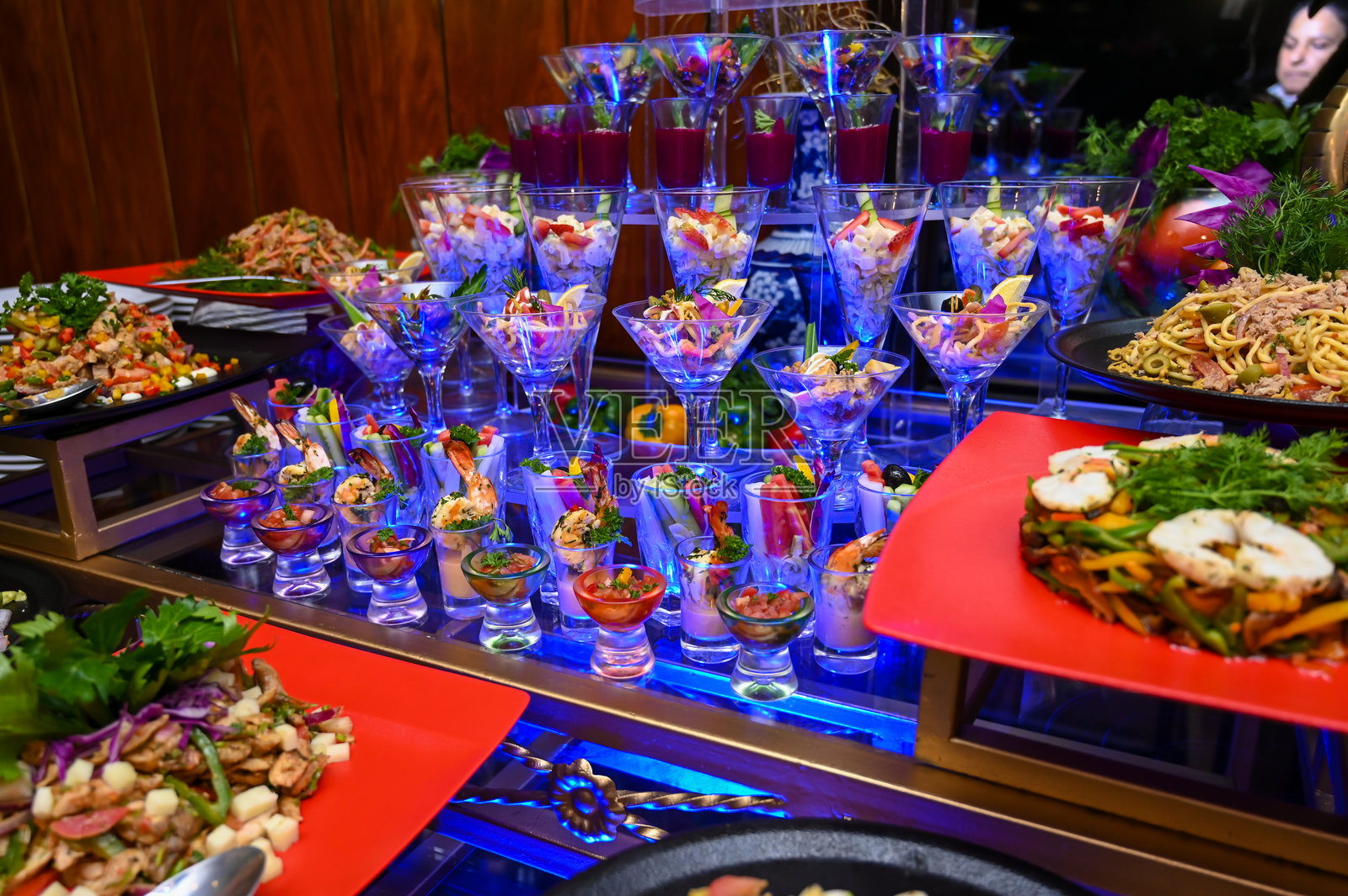 甜美的交响曲:装饰自助餐台照片摄影图片