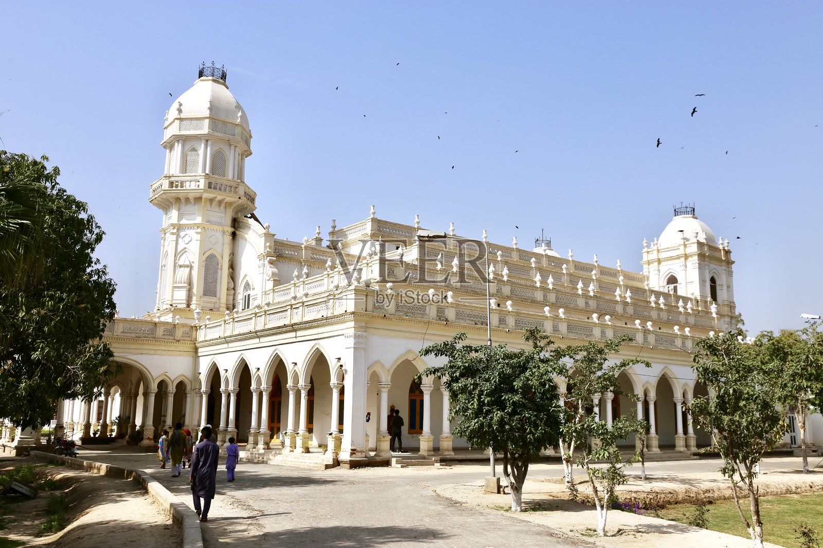 巴哈瓦尔普尔中央图书馆,南旁遮普,巴基斯坦照片摄影图片