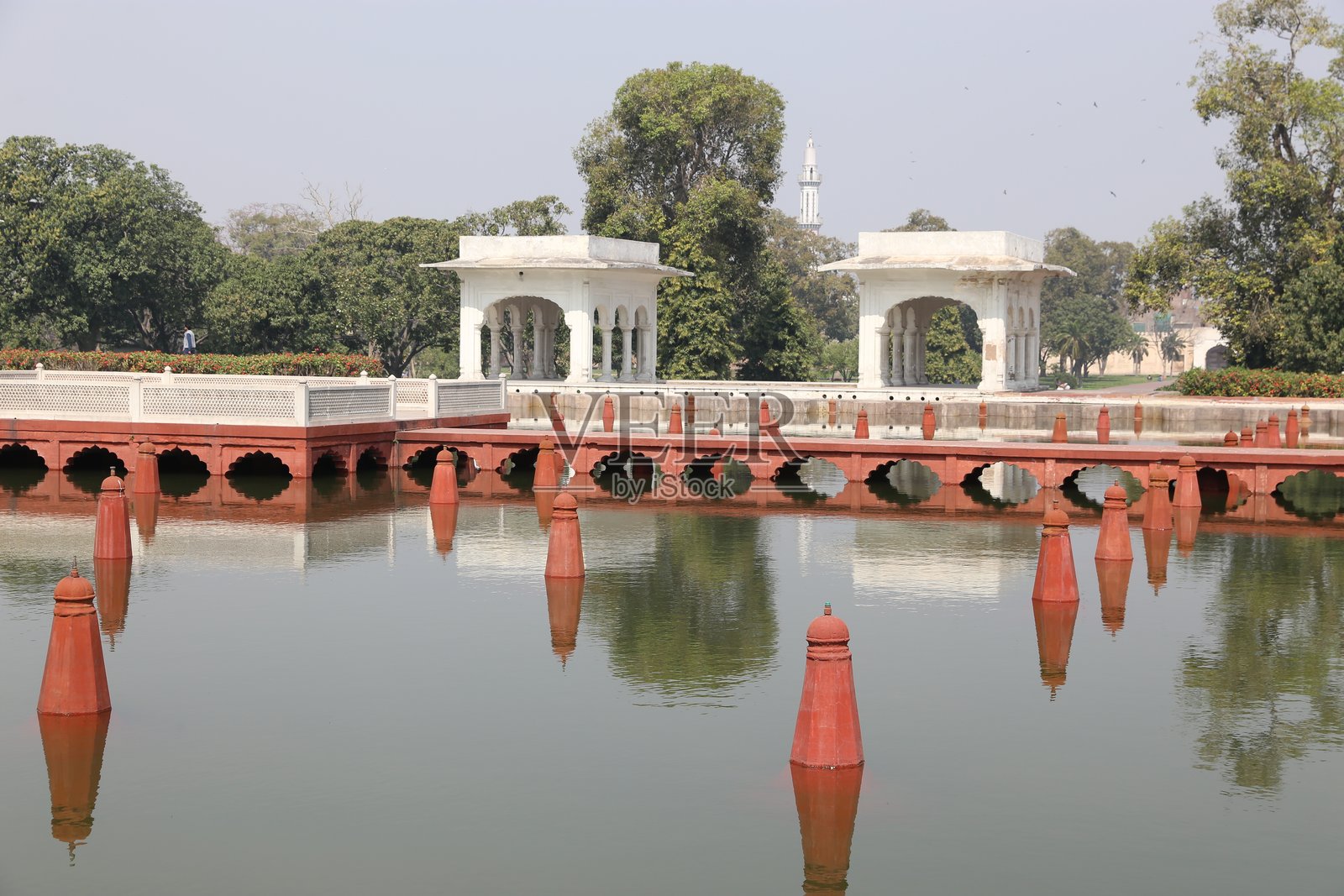 沙利马尔花园,拉合尔,旁遮普,巴基斯坦照片摄影图片