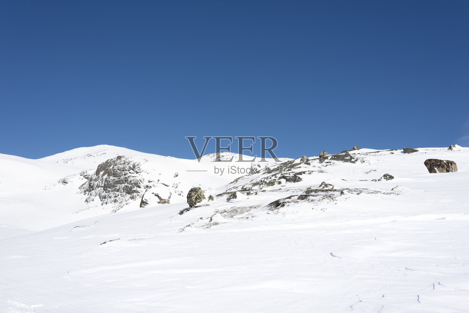 挪威的约顿海门国家公园四月景色照片摄影图片