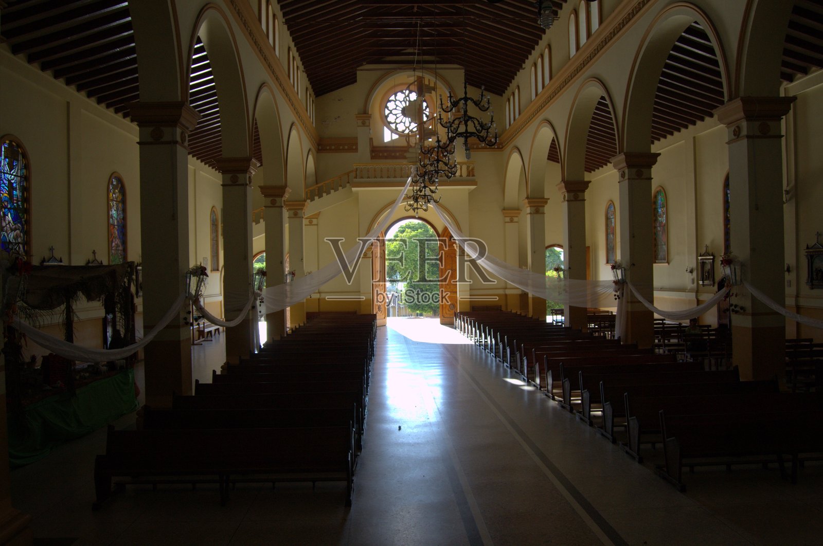 塔奇拉州,一个深受天主教影响的州。照片摄影图片