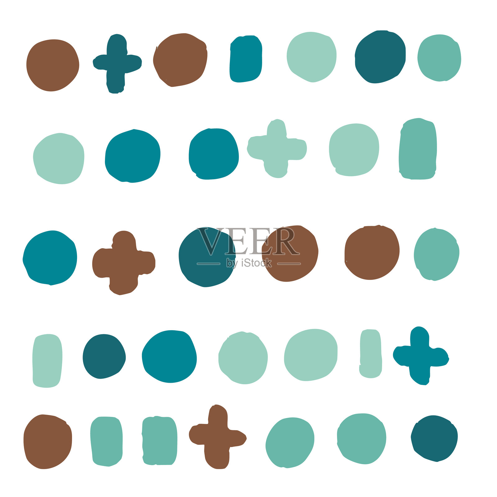 斯堪的纳维亚风格的插图素材图案背景矢量EPS图像素材插画图片素材