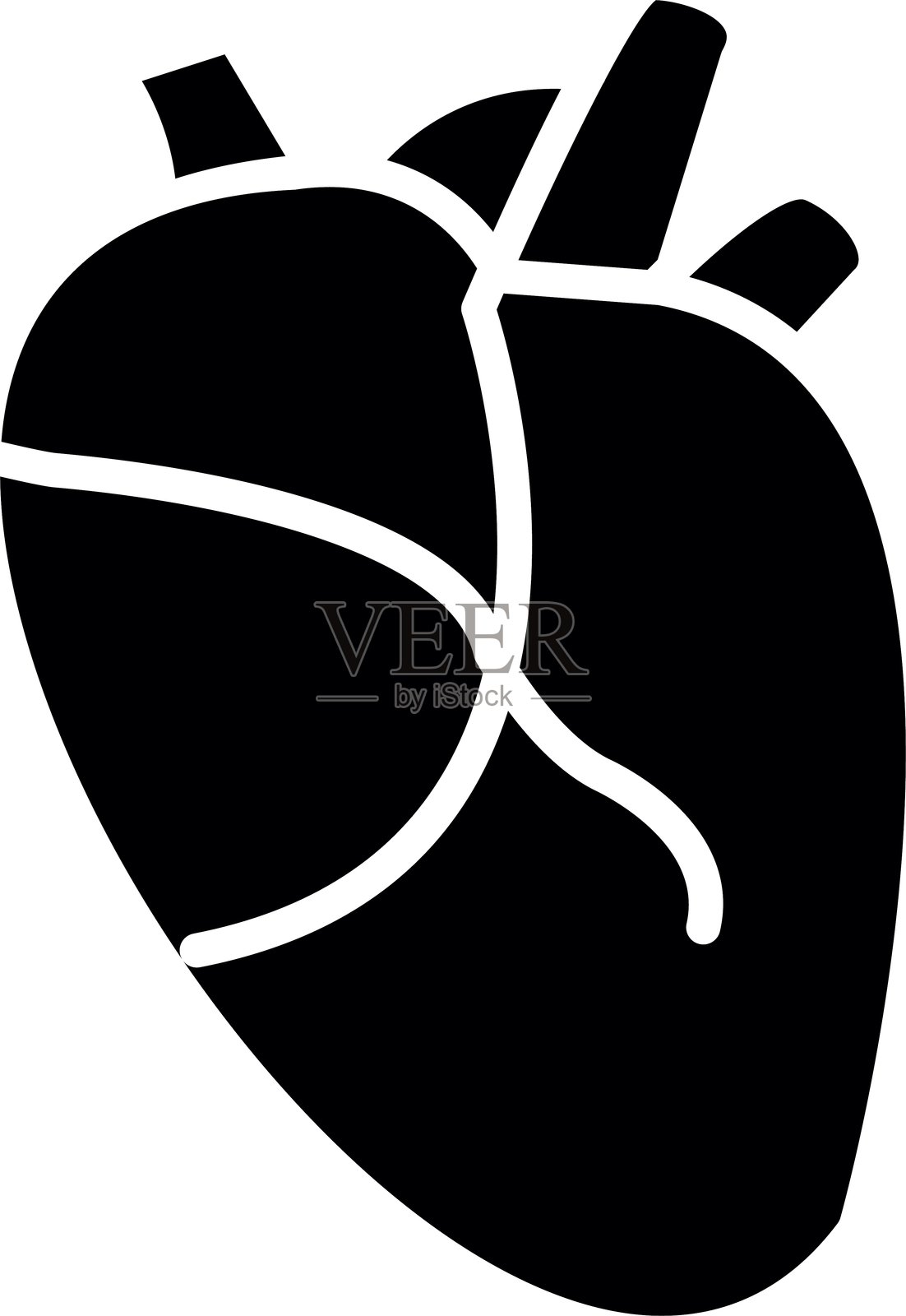 心形图标插画图片素材