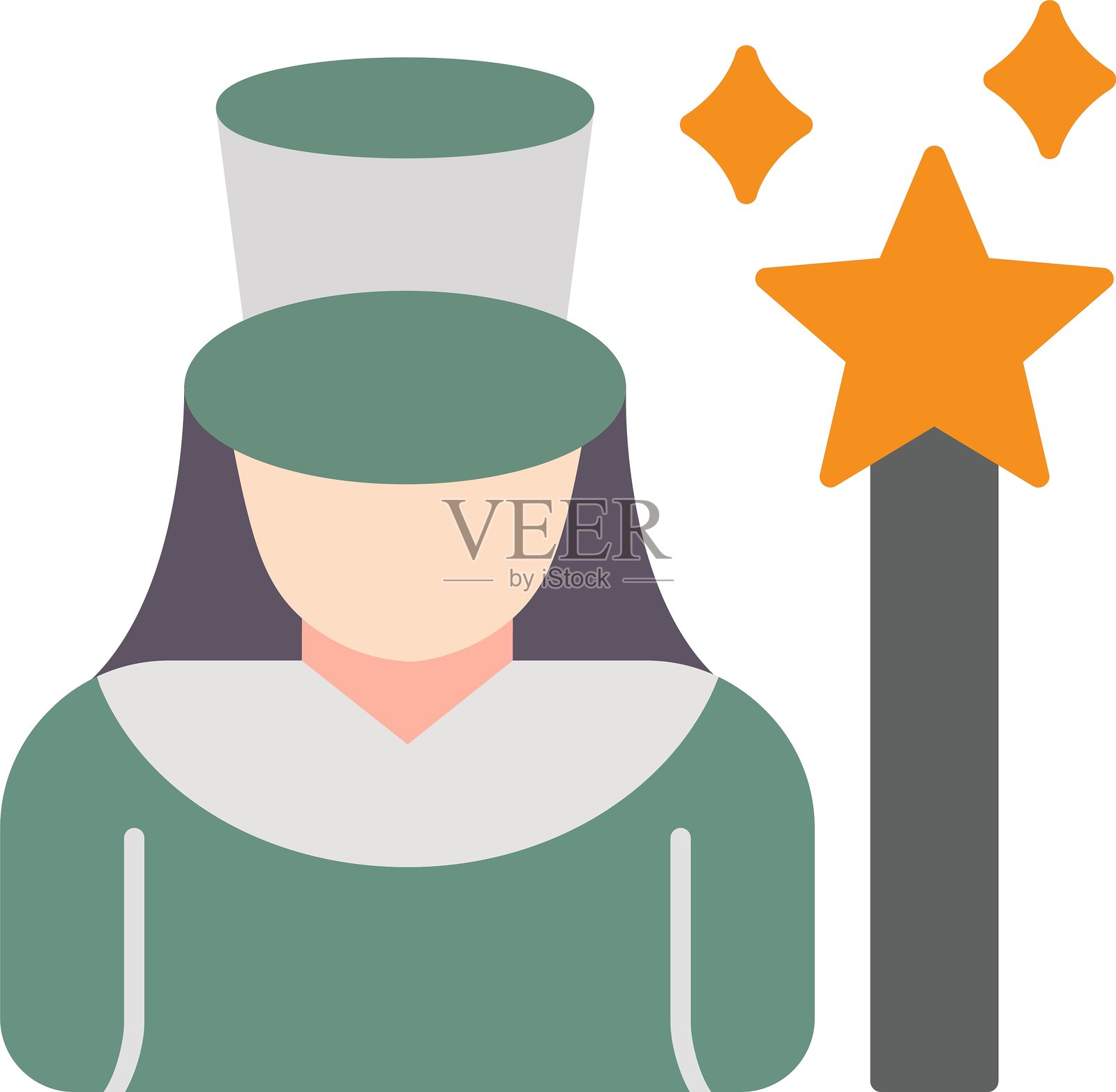 天鹅图标插画图片素材