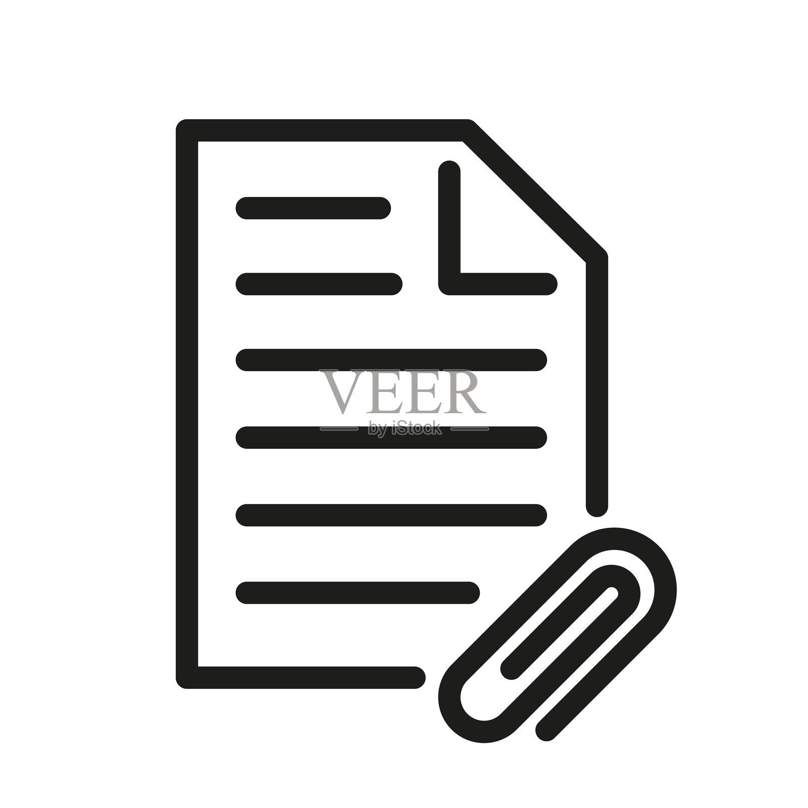 文档图标。文档图标矢量图插画图片素材