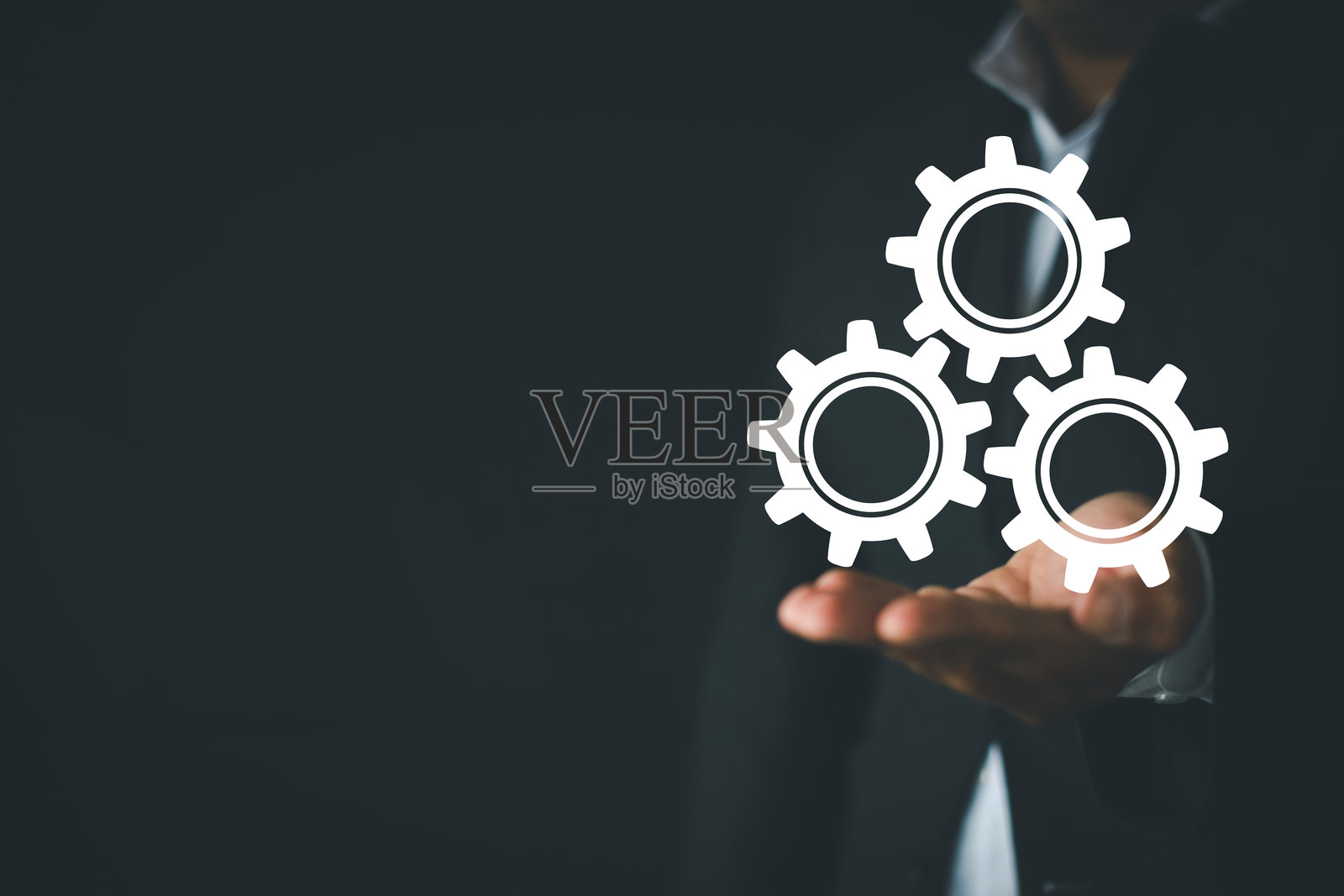 战略思维。照片摄影图片