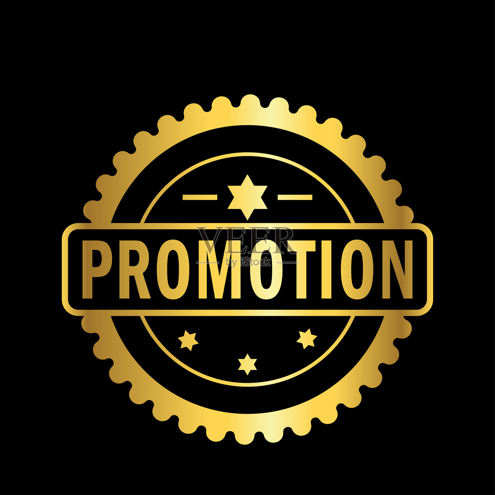 金色促销橡皮图章扁平教育标签,极简设计,适用于数字和印刷项目,图形设计图标对视觉美学产生巨大影响插画图片素材