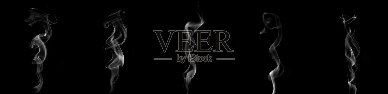 香熏棒,黑色背景上的香烟,香气,供祷告和冥想的香烟,祷告,放松和瑜伽用的香熏照片摄影图片