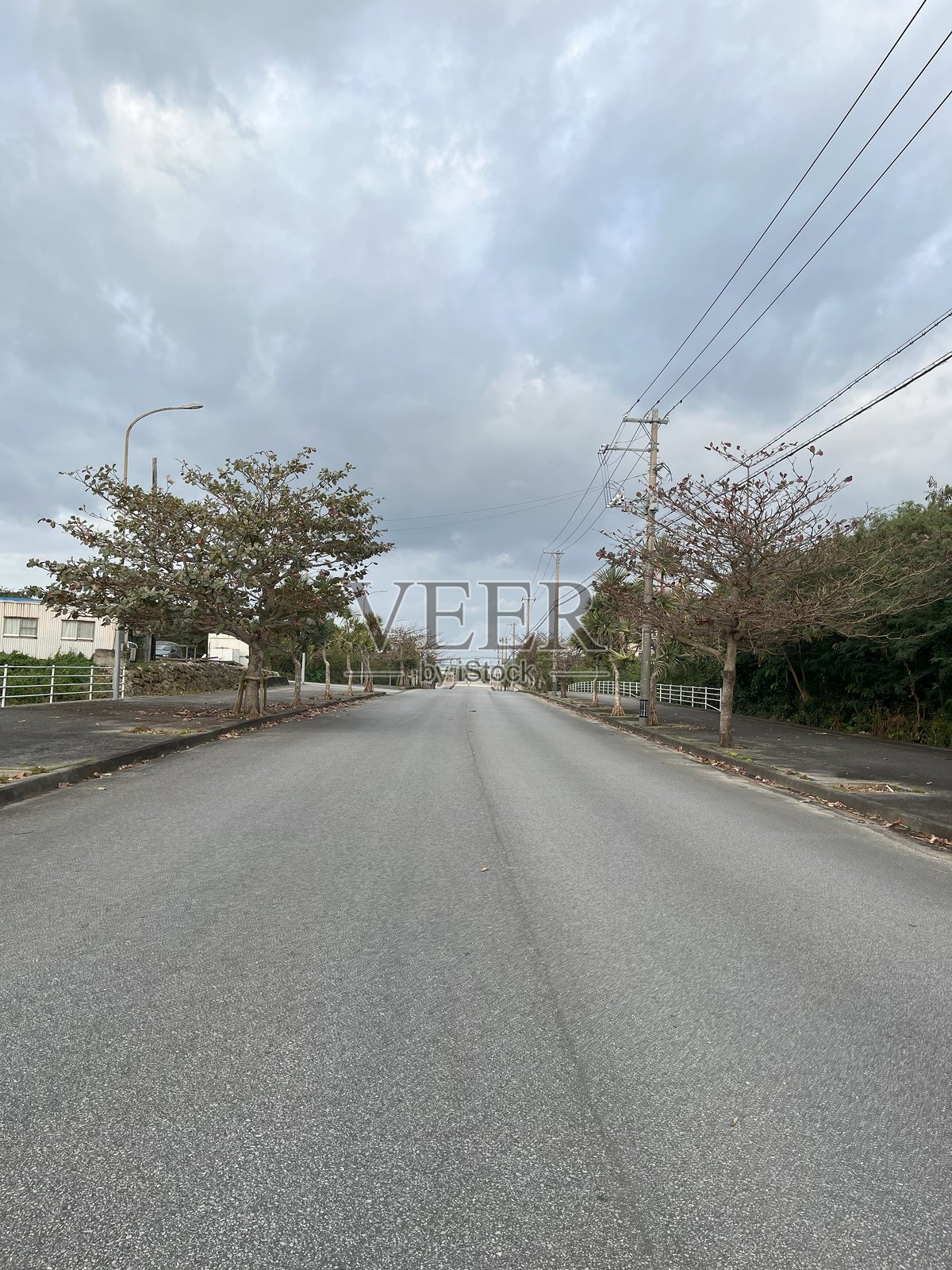 宫古岛上的道路照片摄影图片