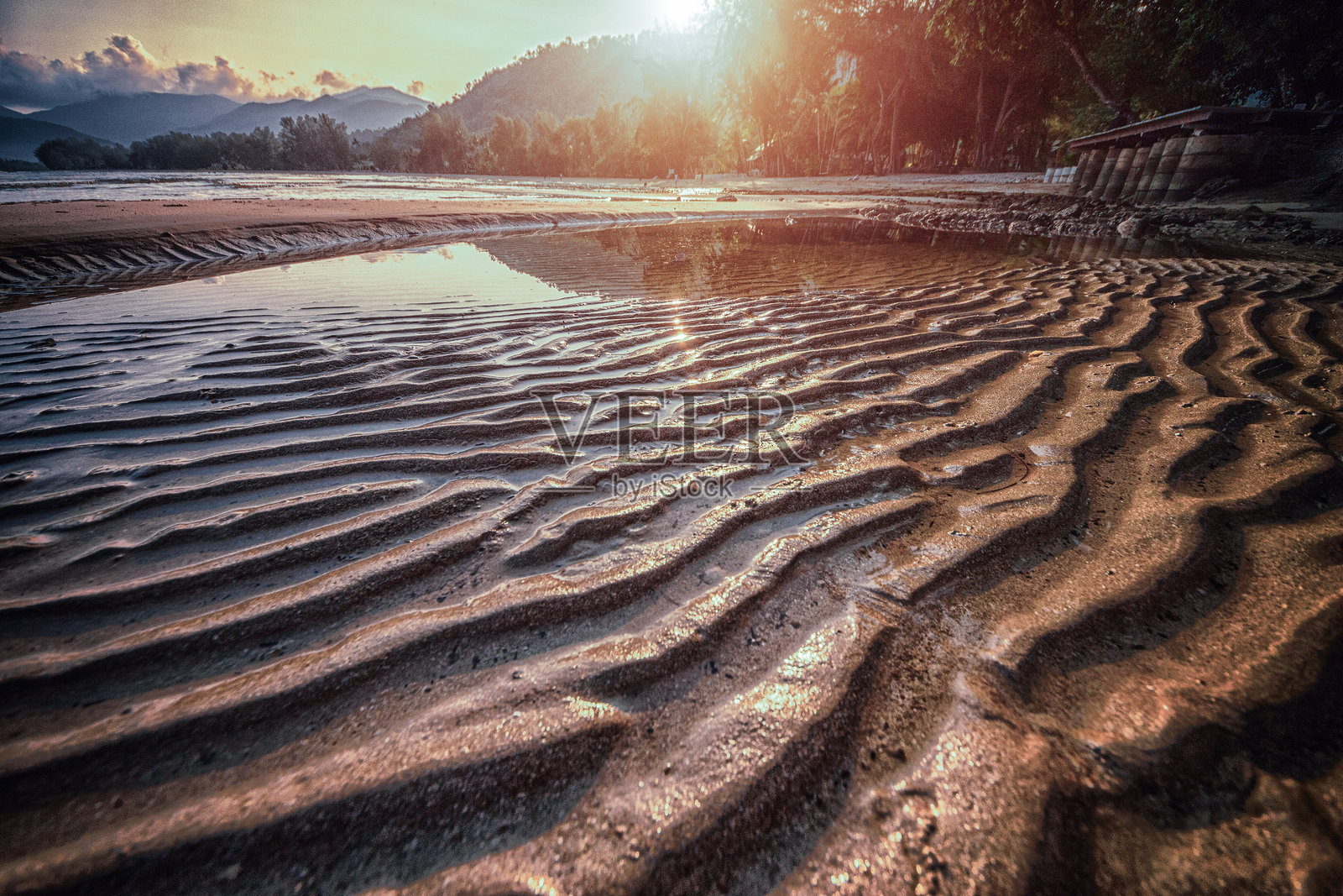 美丽的泰国海洋照片摄影图片