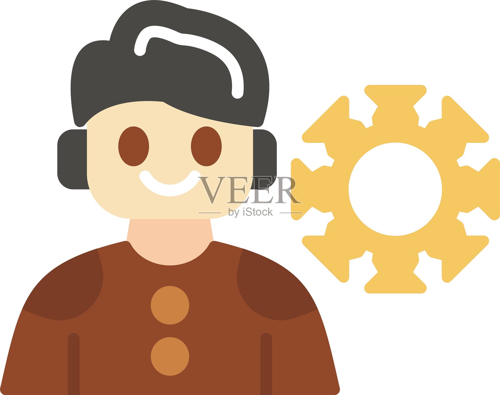 管理员用户图标插画图片素材