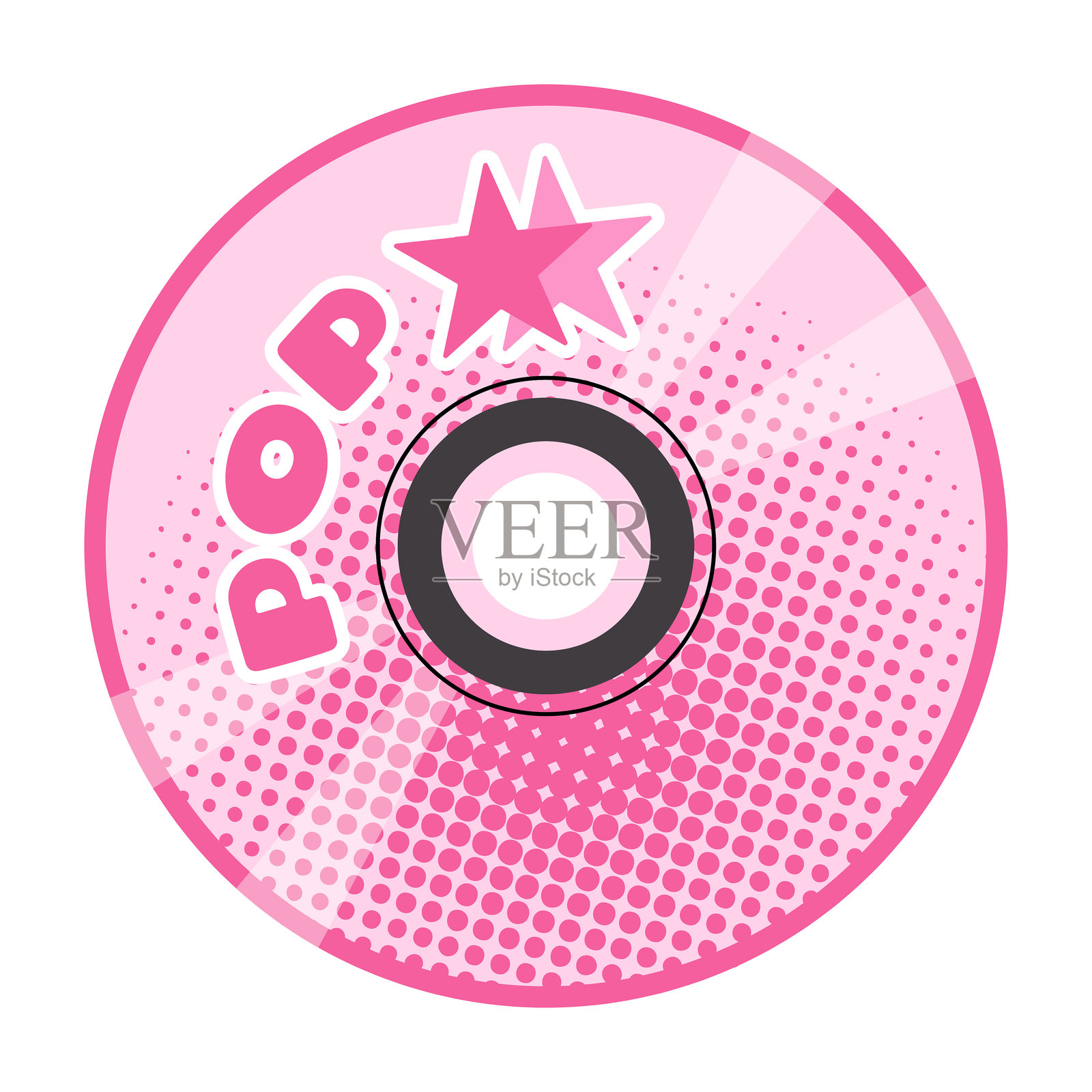 Y2K粉色潮流元素插画图片素材