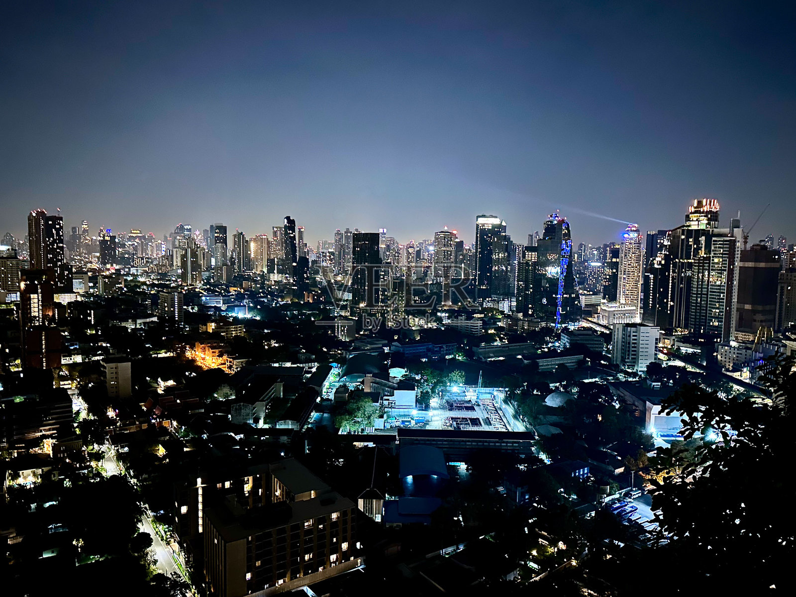 曼谷天际线照片摄影图片