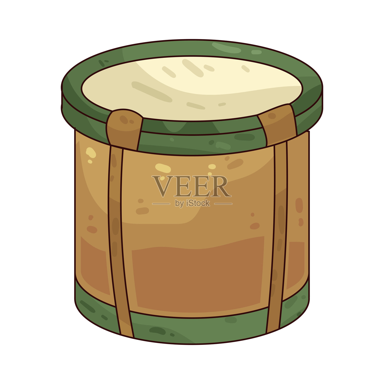 军鼓插画图片素材