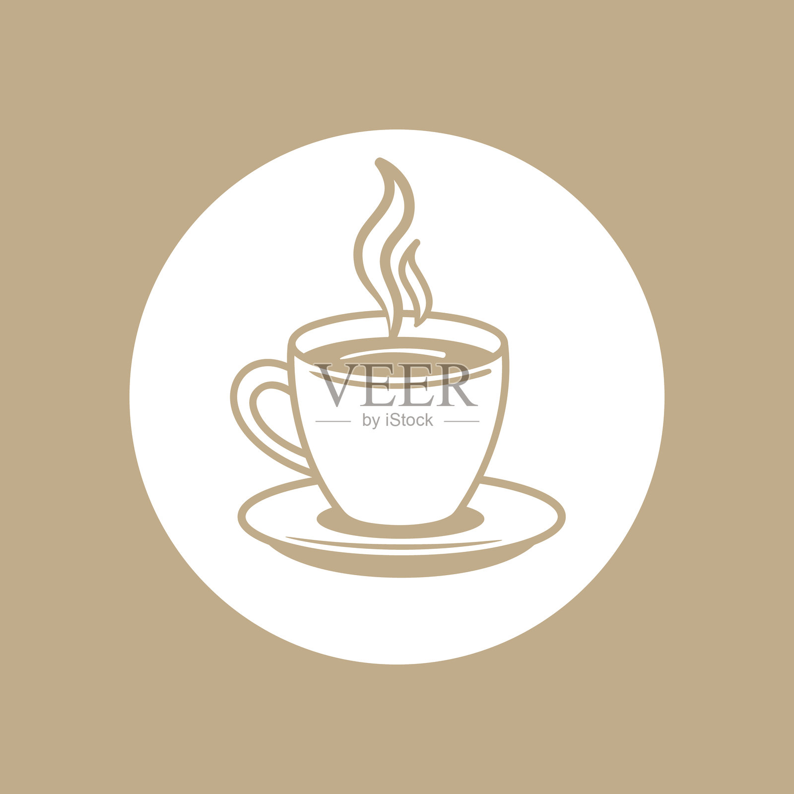 咖啡杯矢量插图插画图片素材