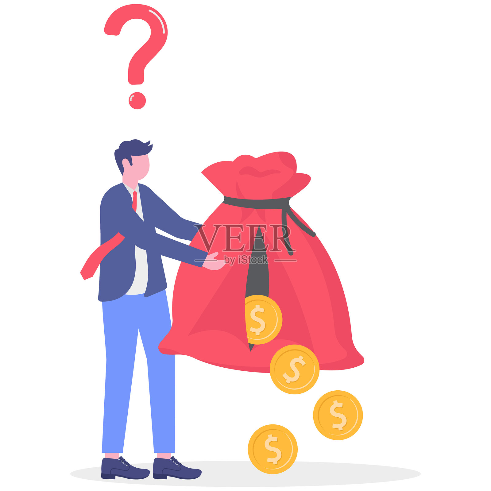 社交媒体插图,商业概念,网页设计插画图片素材