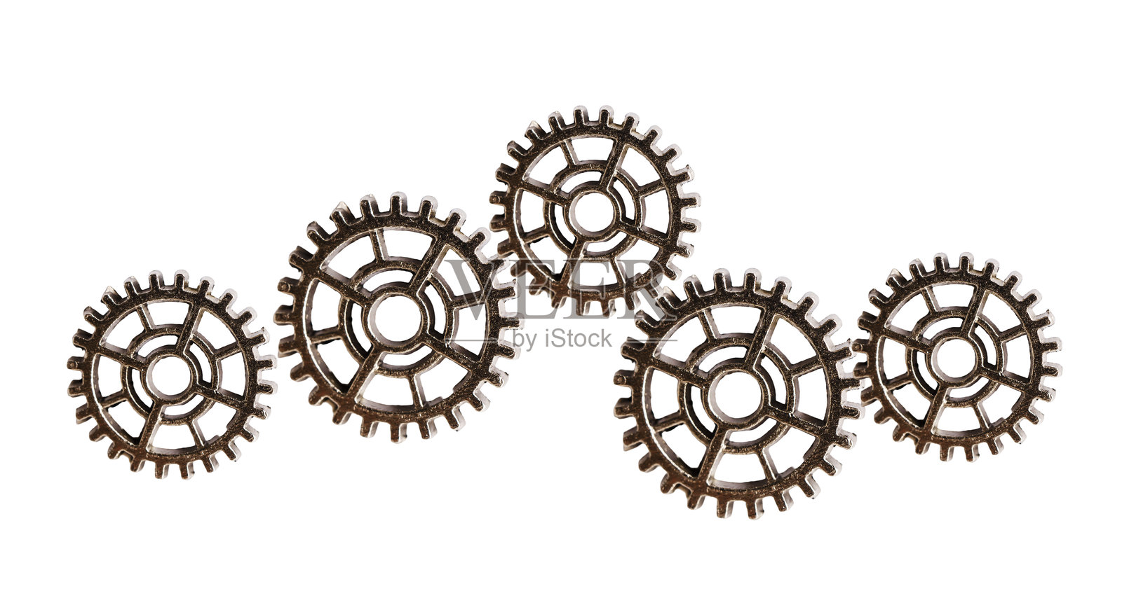 肯尼亚国旗与股票投资交易的硬币和图表。照片摄影图片