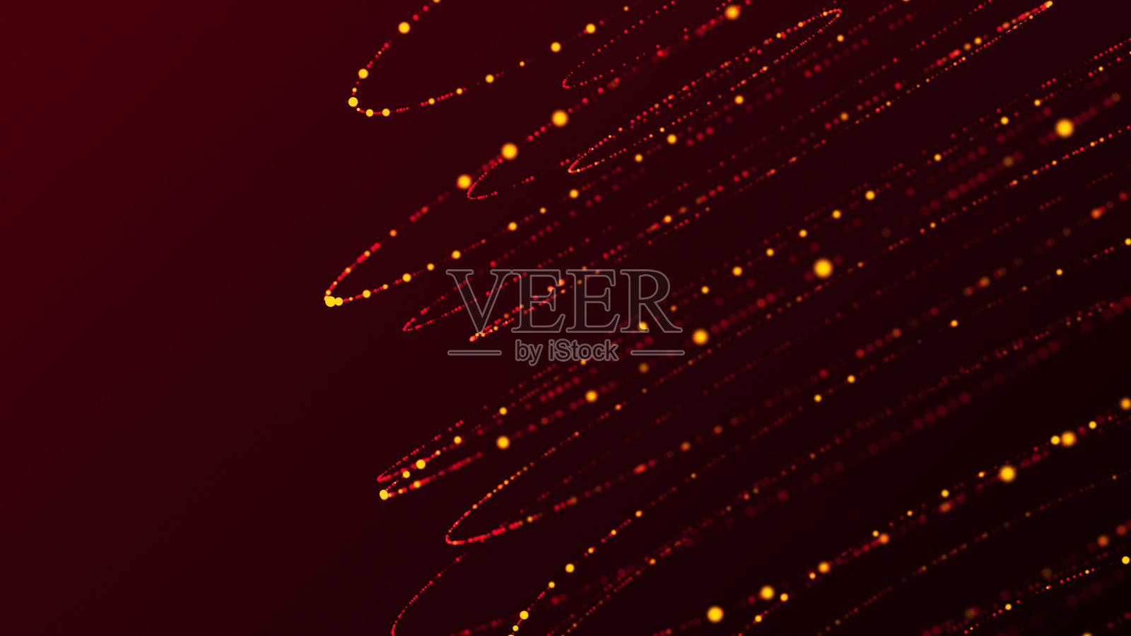 未来生态动画,慢动作中的粒子条纹物体 4K 照片照片摄影图片