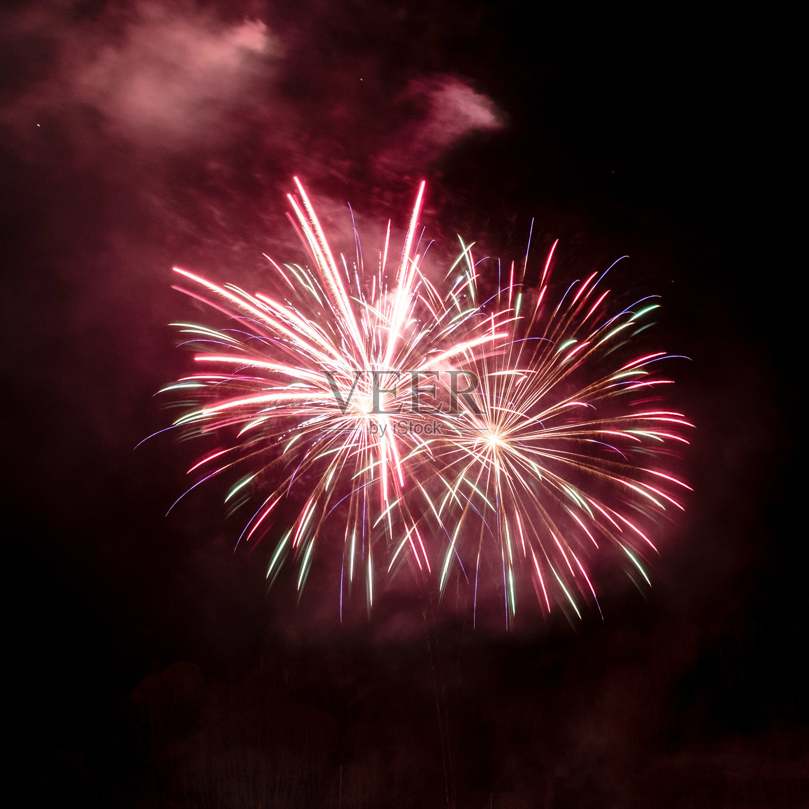 烟花表演照片摄影图片