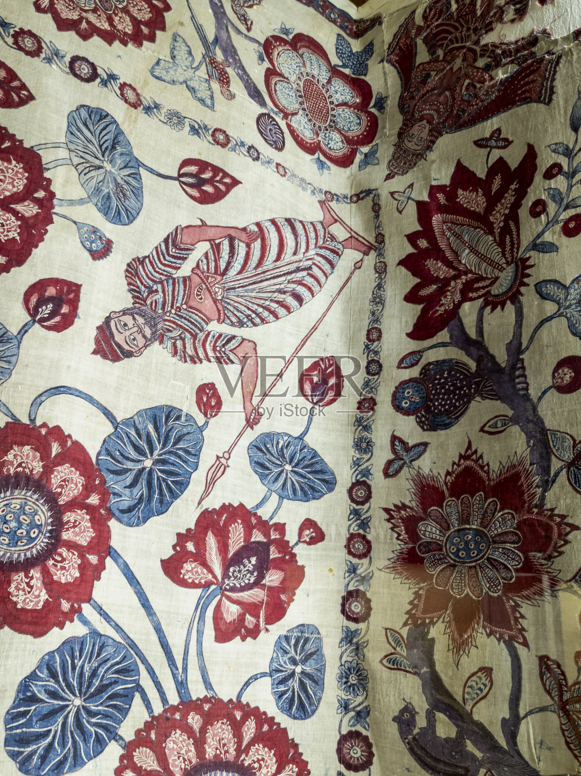 传统康提时期的纺织图案照片摄影图片