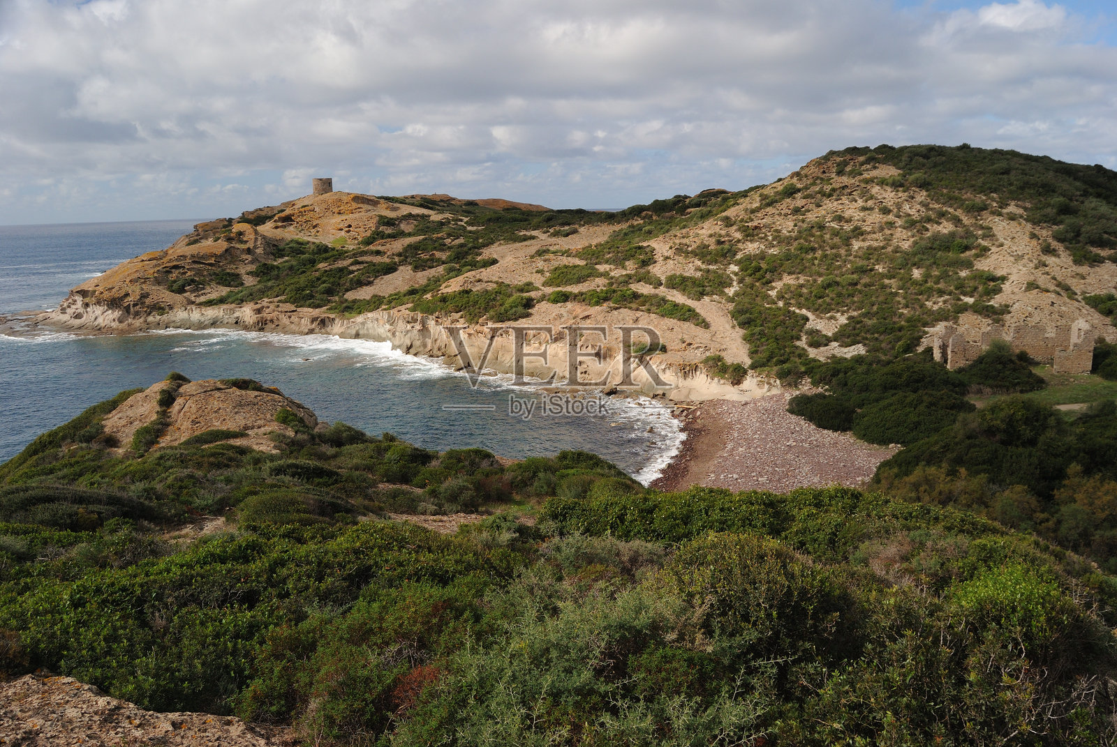 博萨海岸,萨科杜莱拉海滩的景色照片摄影图片