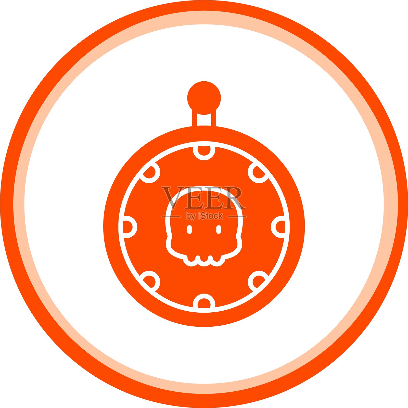 指南针图标插画图片素材