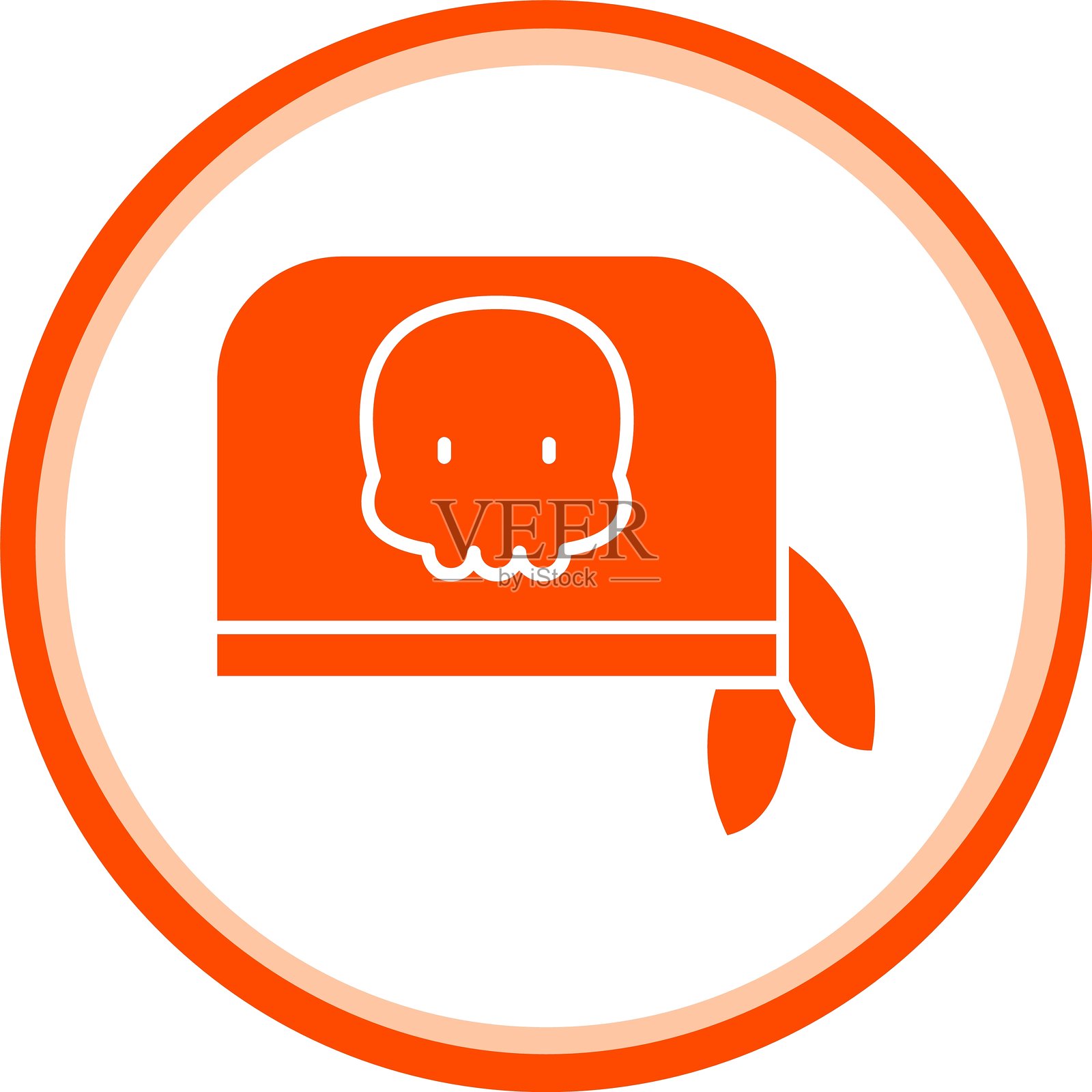 头巾图标插画图片素材