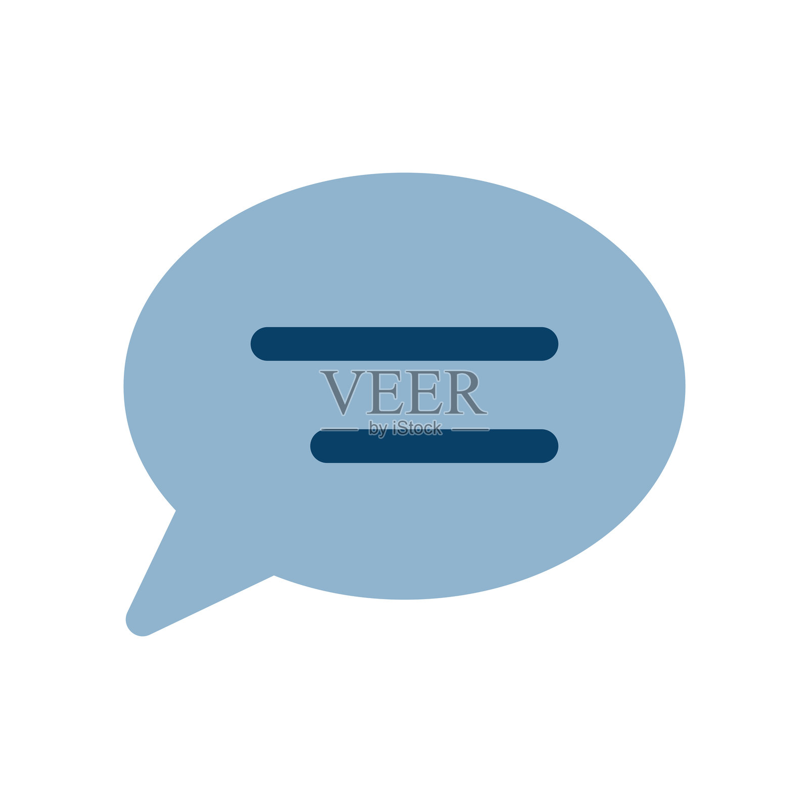 对话气泡的图标插图插画图片素材