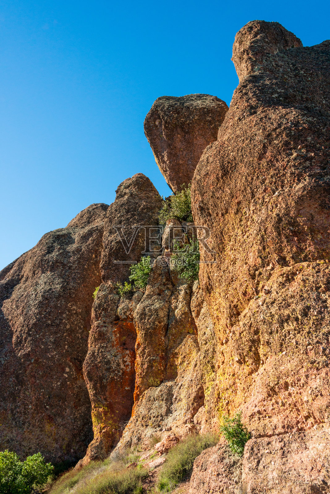 皮纳克尔斯国家公园的岩石 formations照片摄影图片