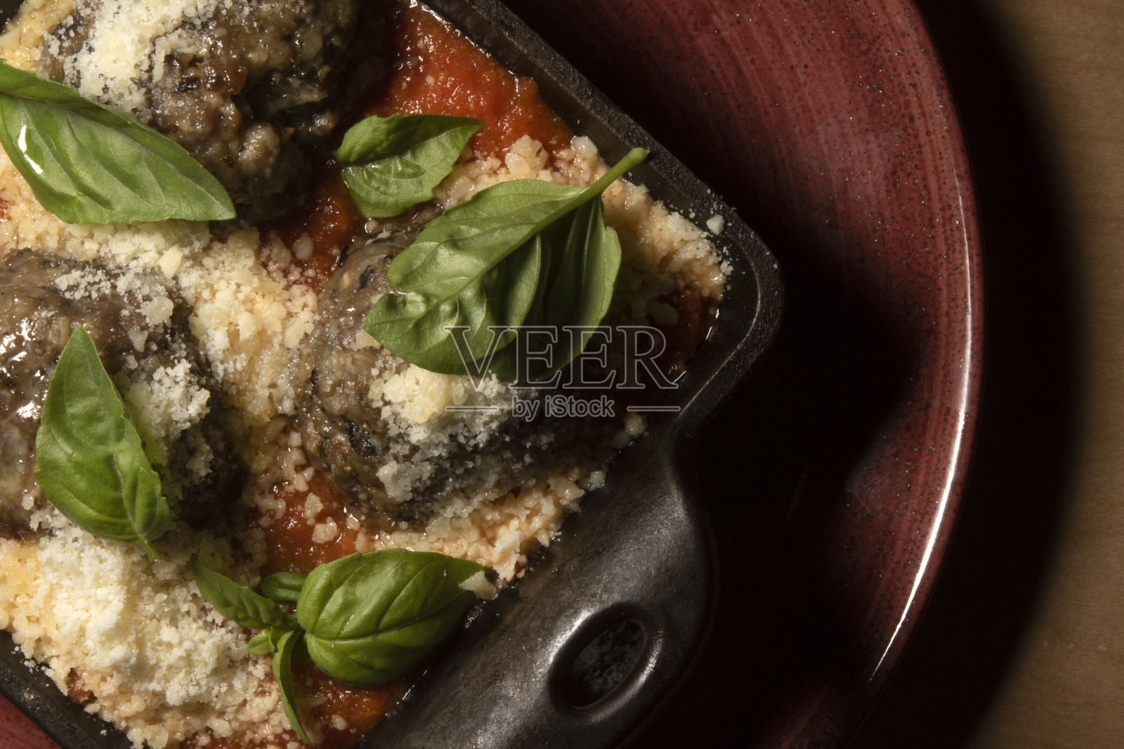 肉丸开胃菜展示照片摄影图片