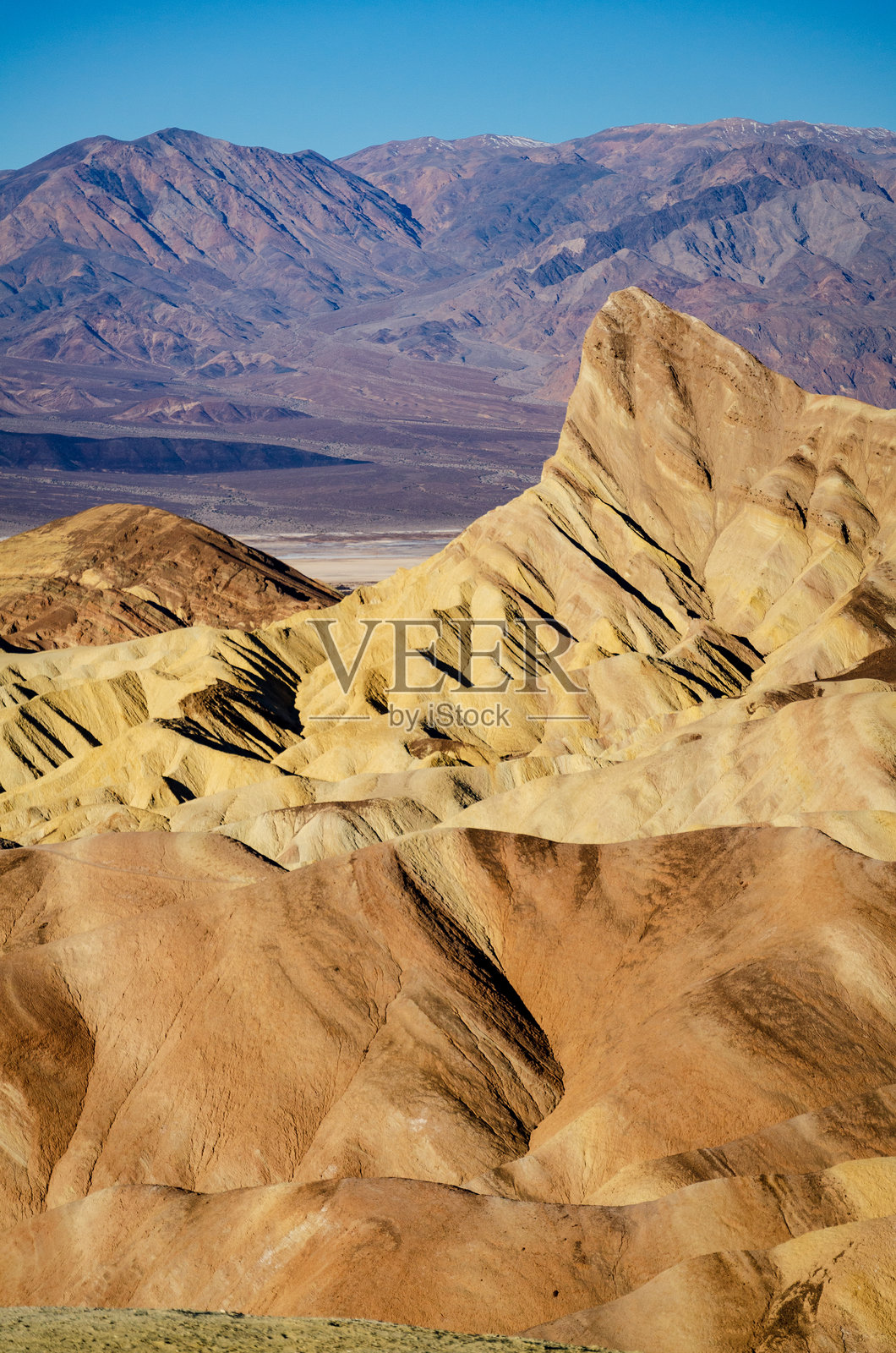 扎布里斯基点,死亡谷国家公园照片摄影图片