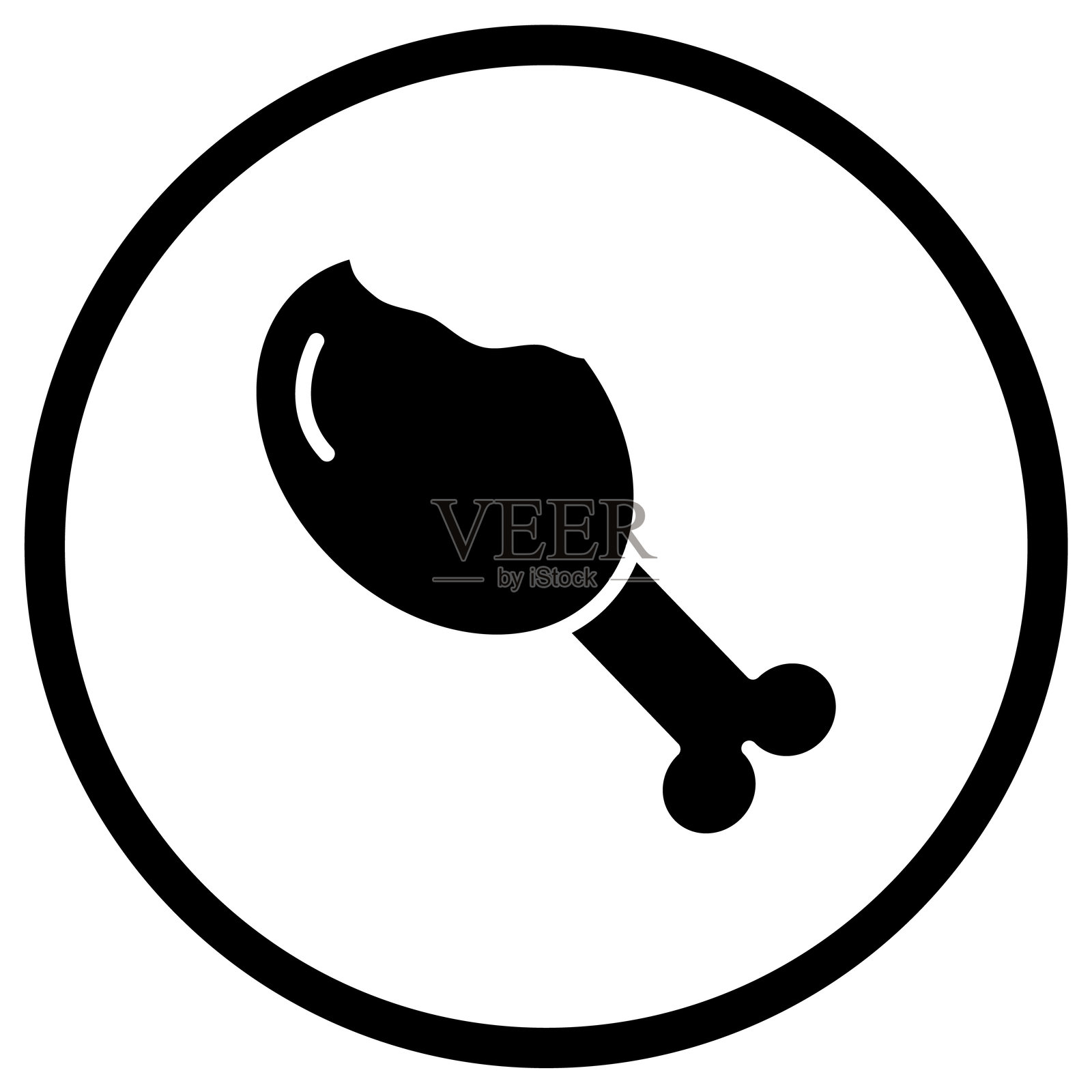 腿部图标设计插图插画图片素材