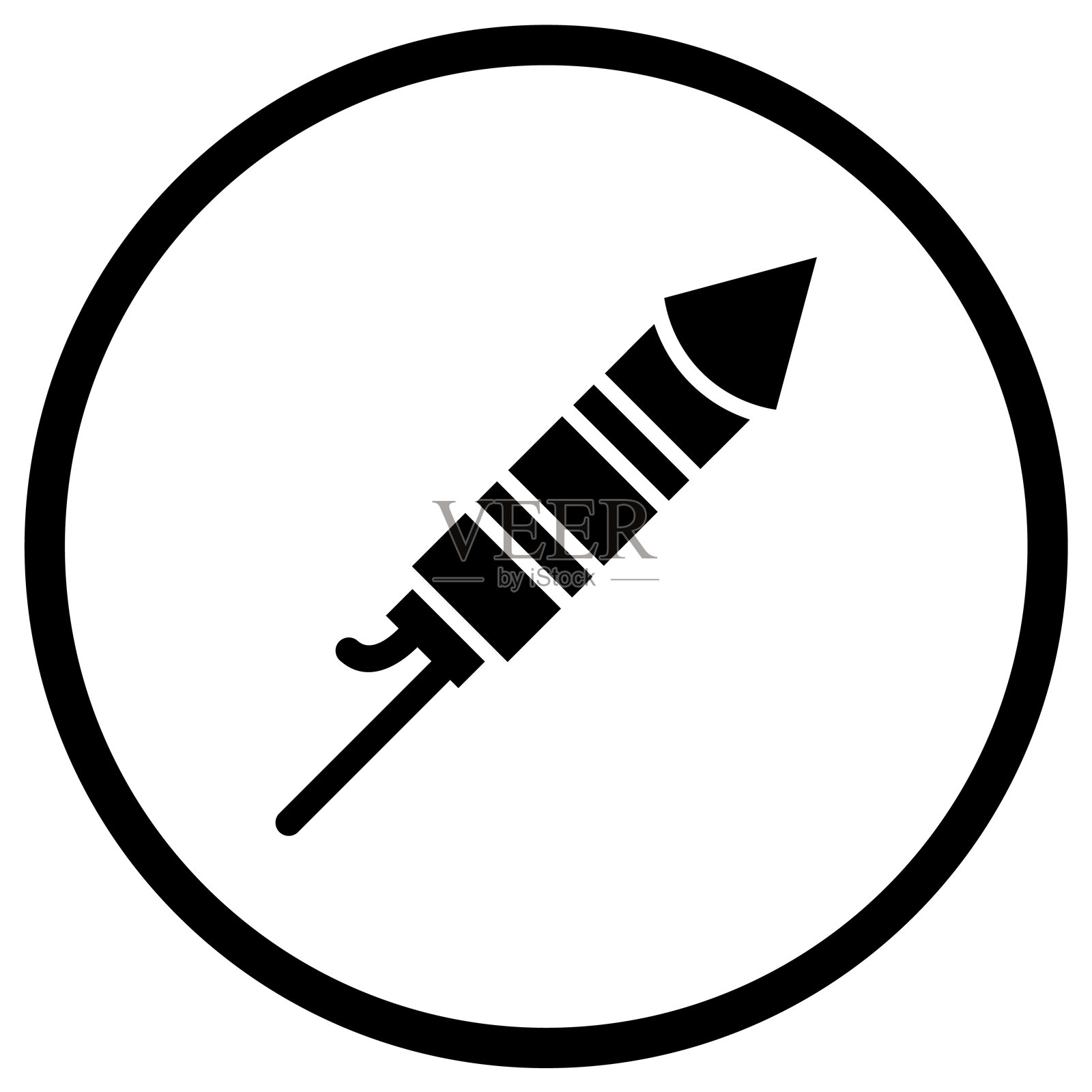 烟花矢量图标设计插图插画图片素材