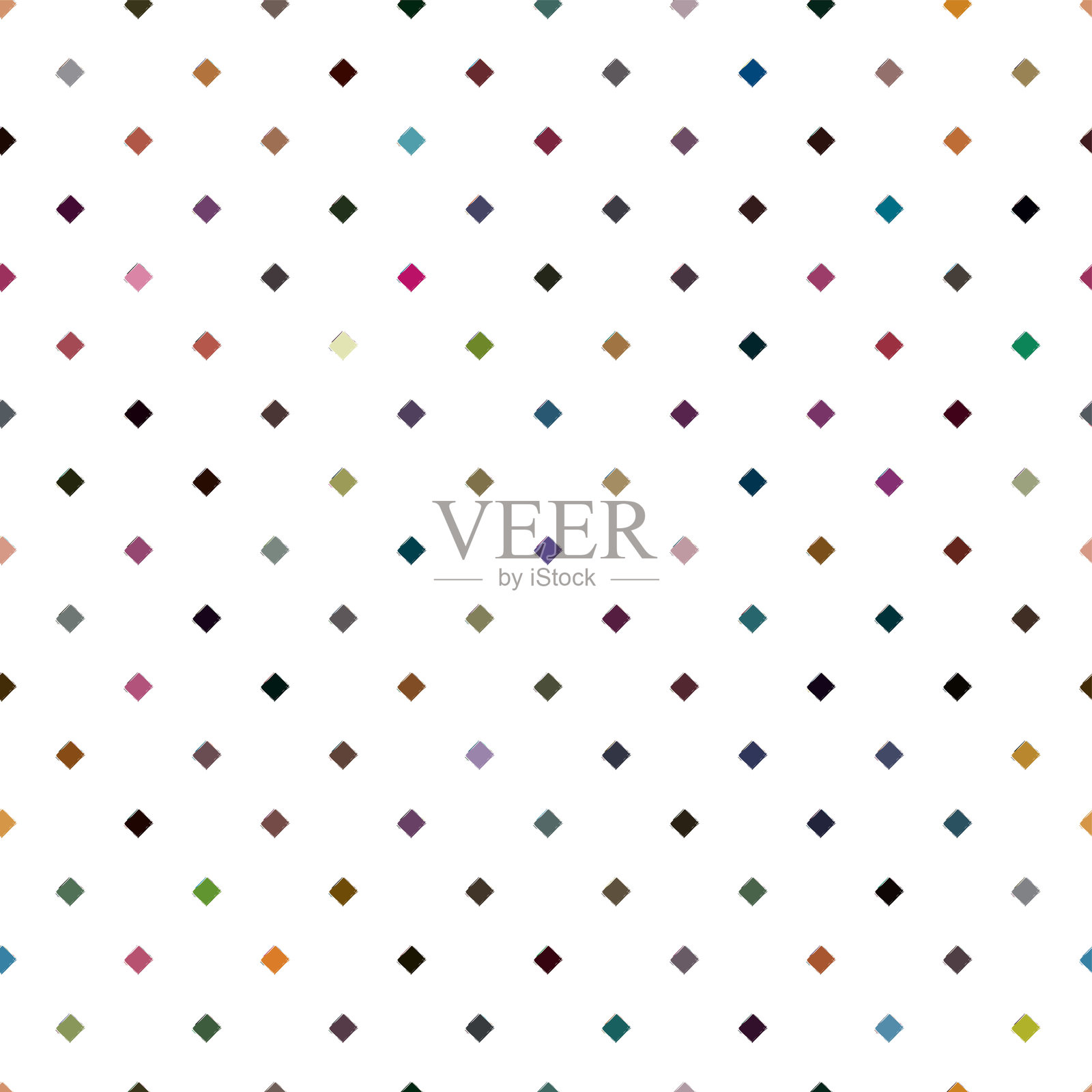 无缝的钻石图案插画图片素材