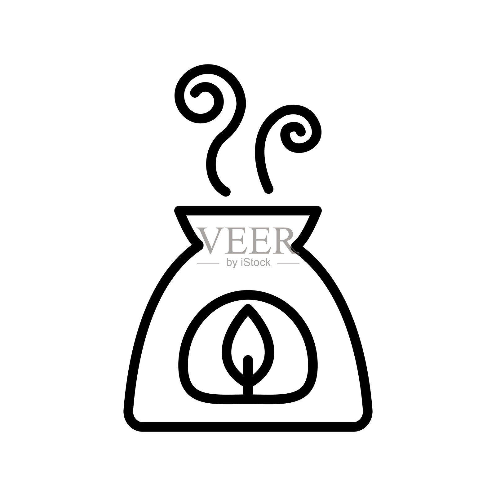 芳香疗法图标插画图片素材