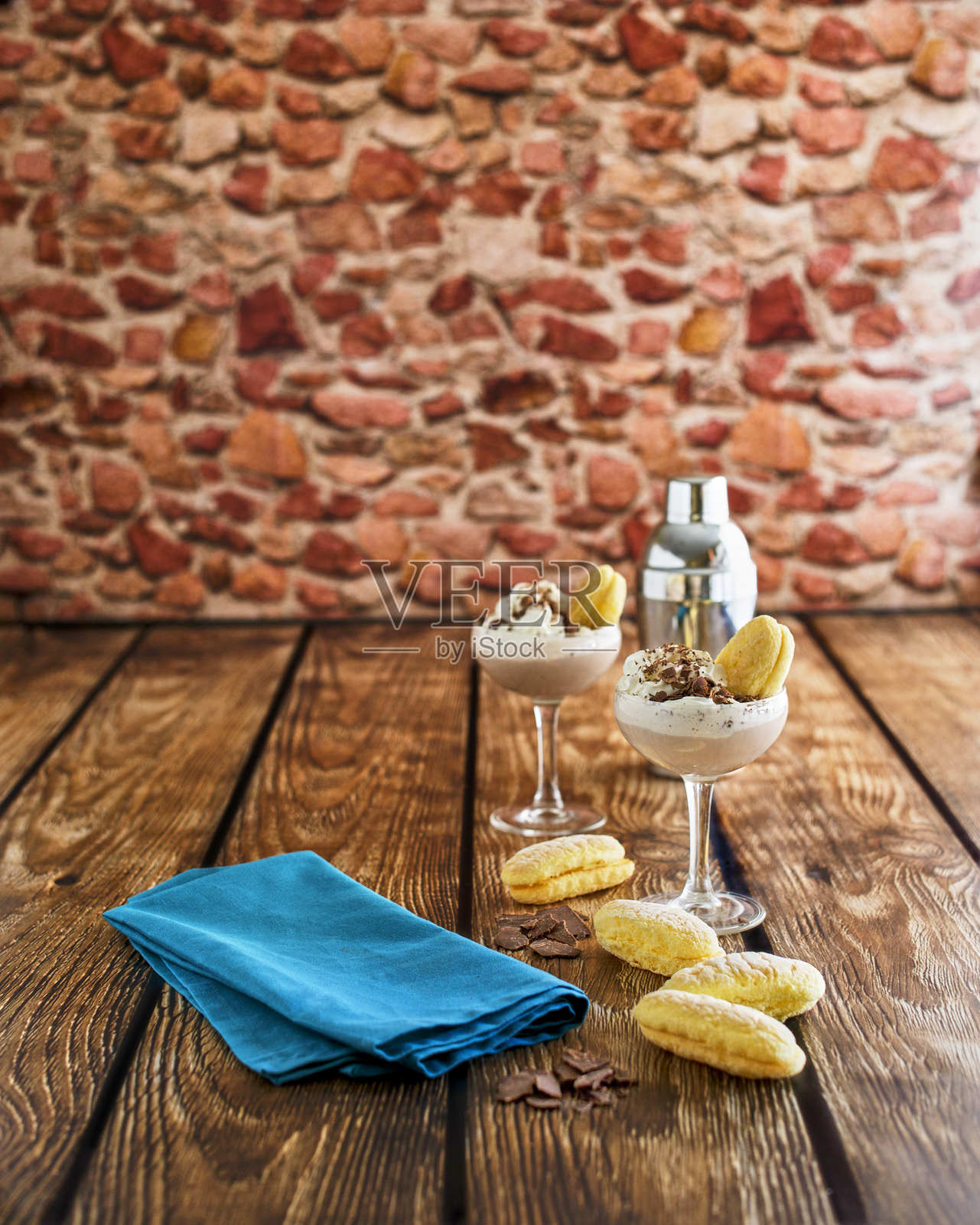 咖啡慕斯照片摄影图片