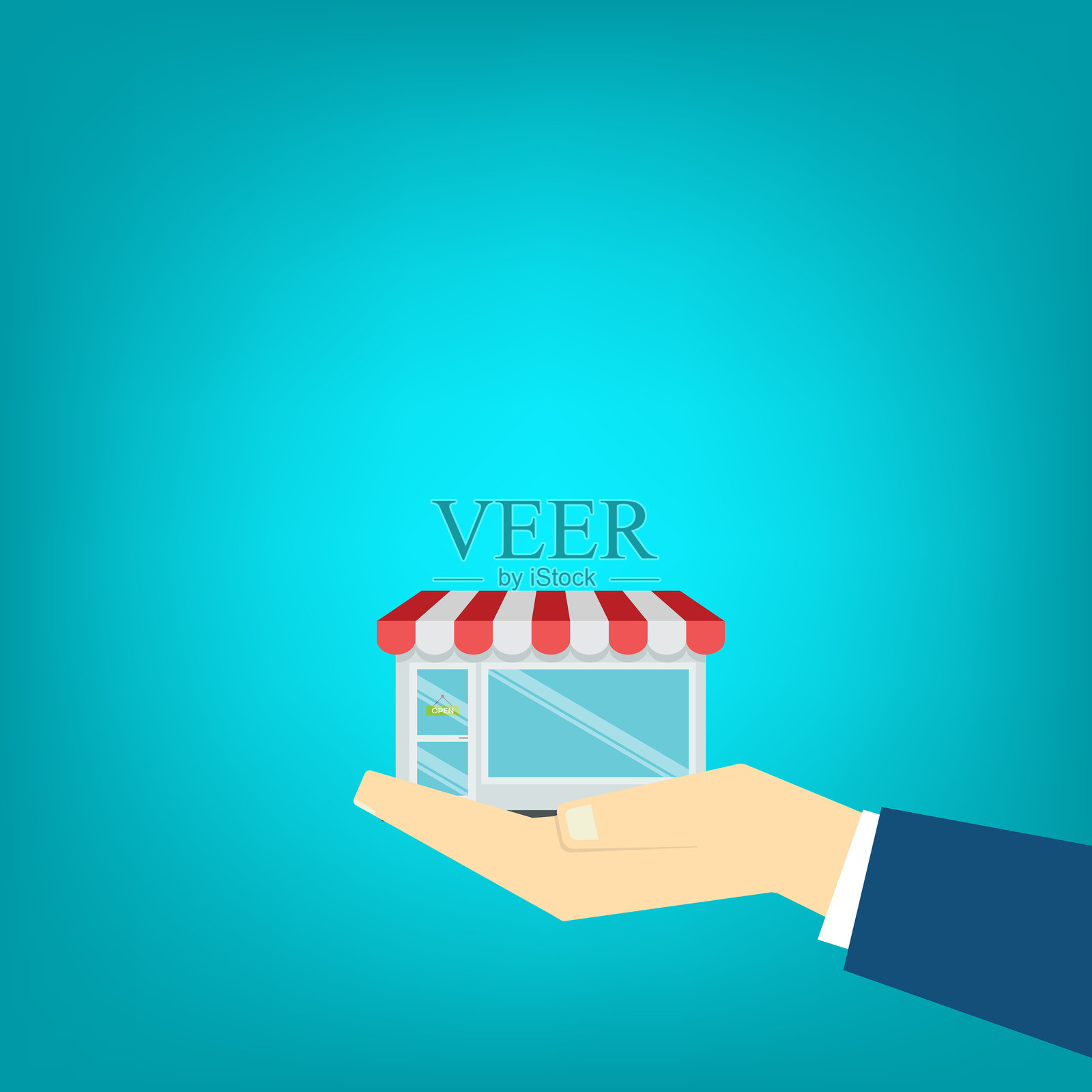 小型企业插画图片素材