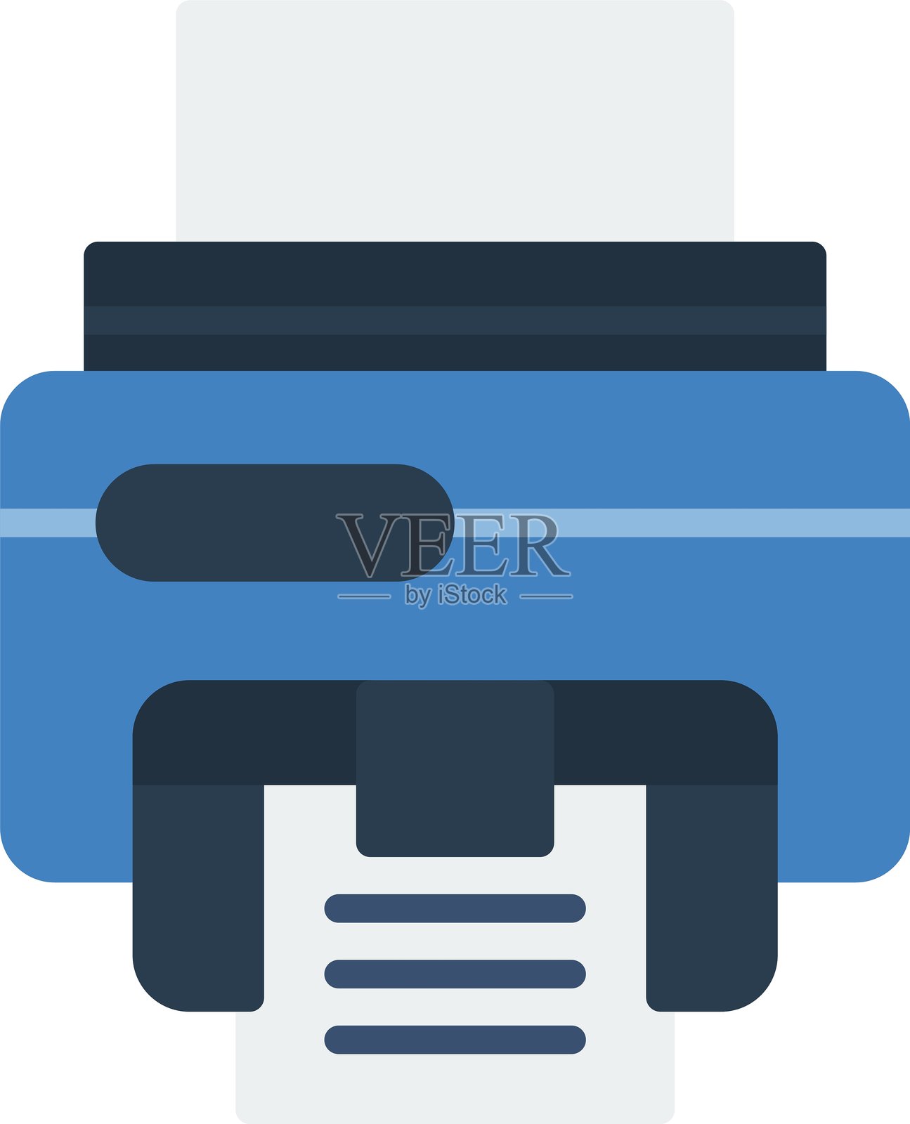 打印机图标插画图片素材