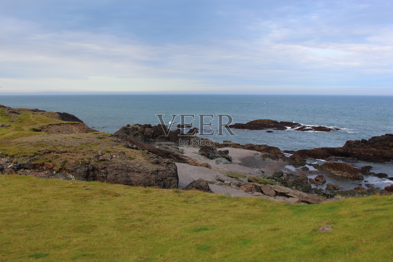 冰岛 - 奥斯图尔兰 - 海岸照片摄影图片