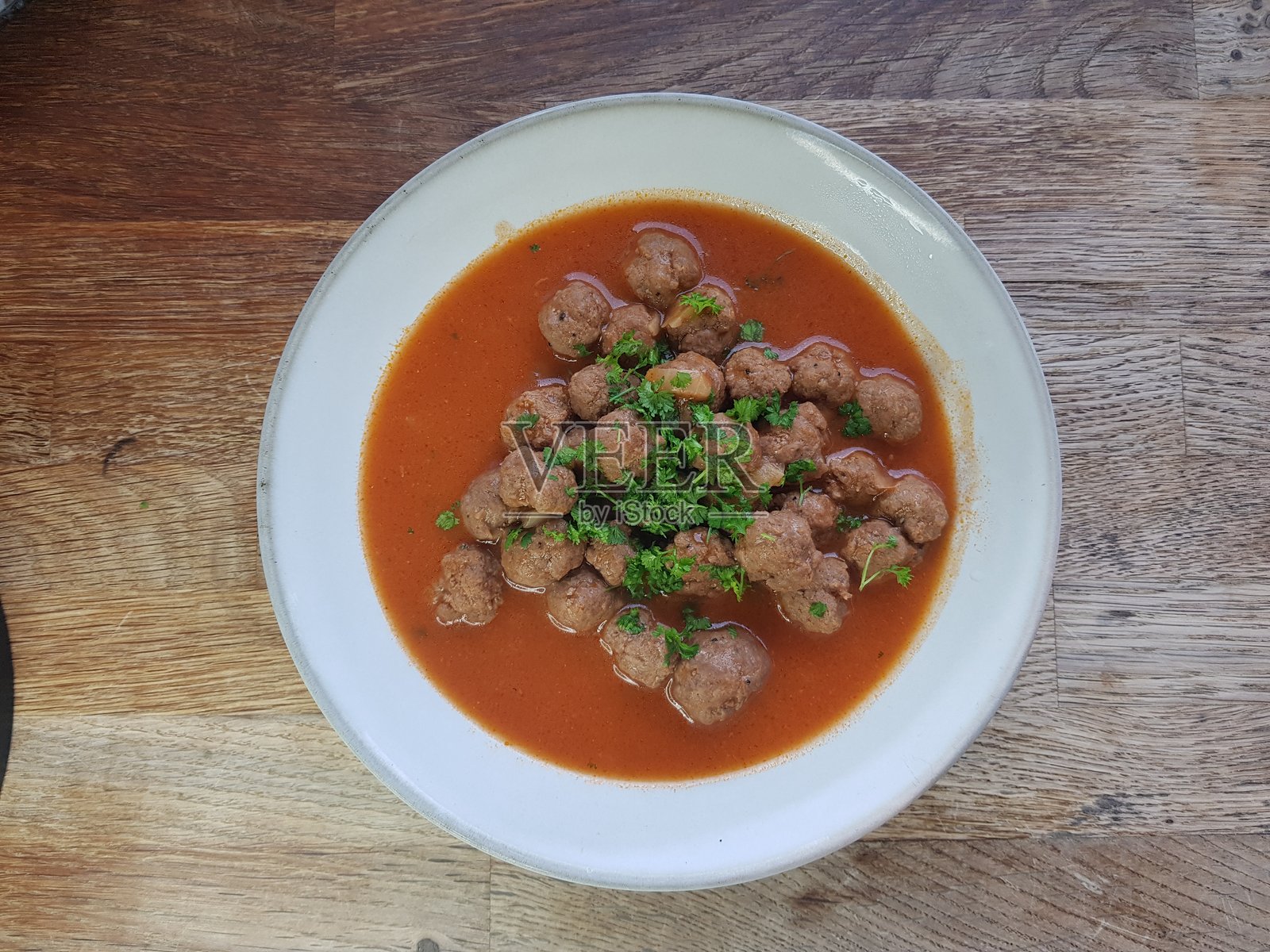 肉丸汤,格拉斯哥,苏格兰照片摄影图片