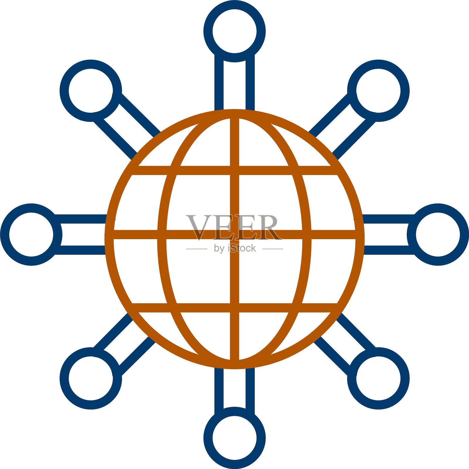 公司图标插画图片素材