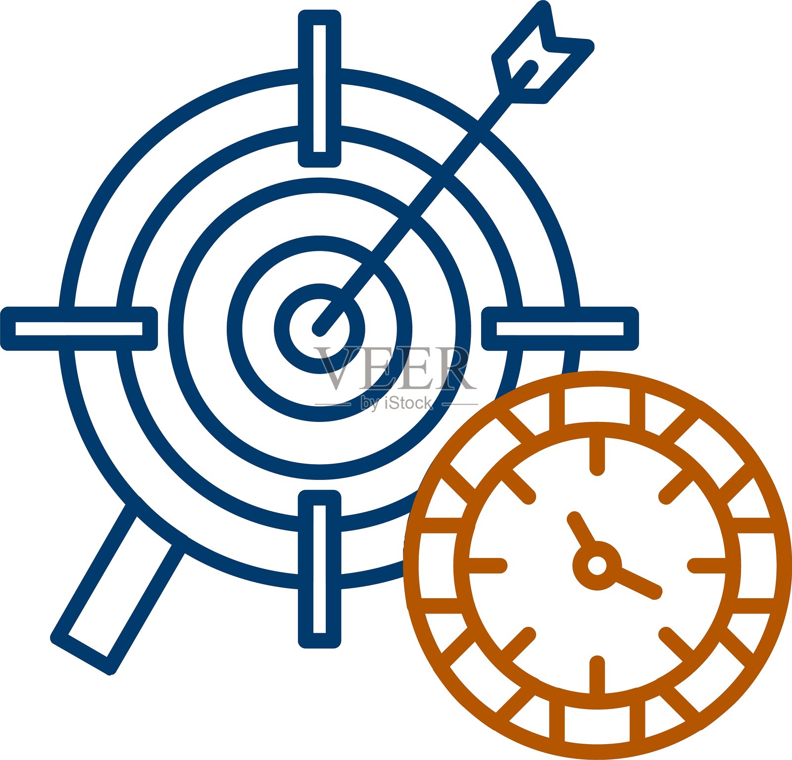 目标图标插画图片素材