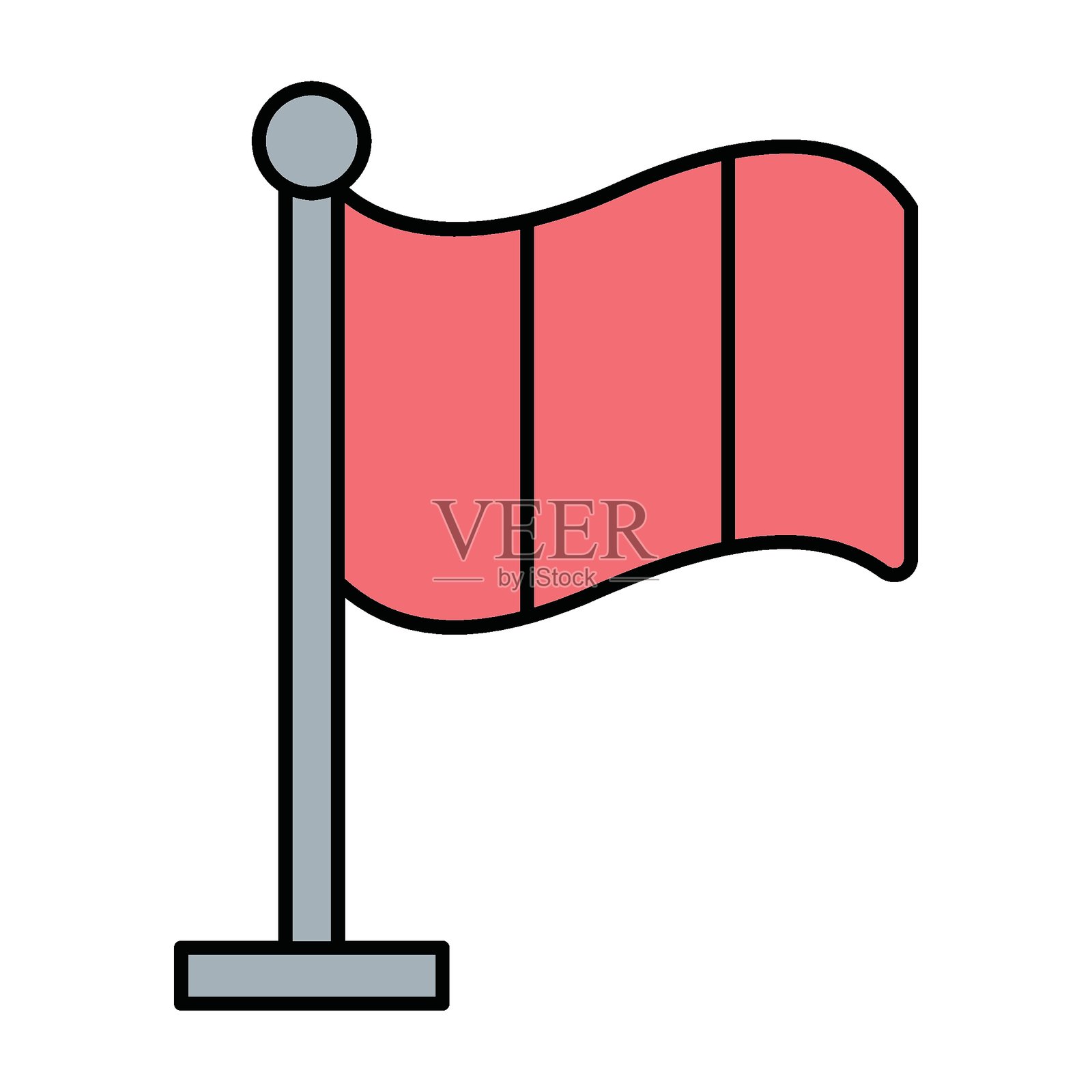 意大利矢量图标,易于修改或编辑插画图片素材