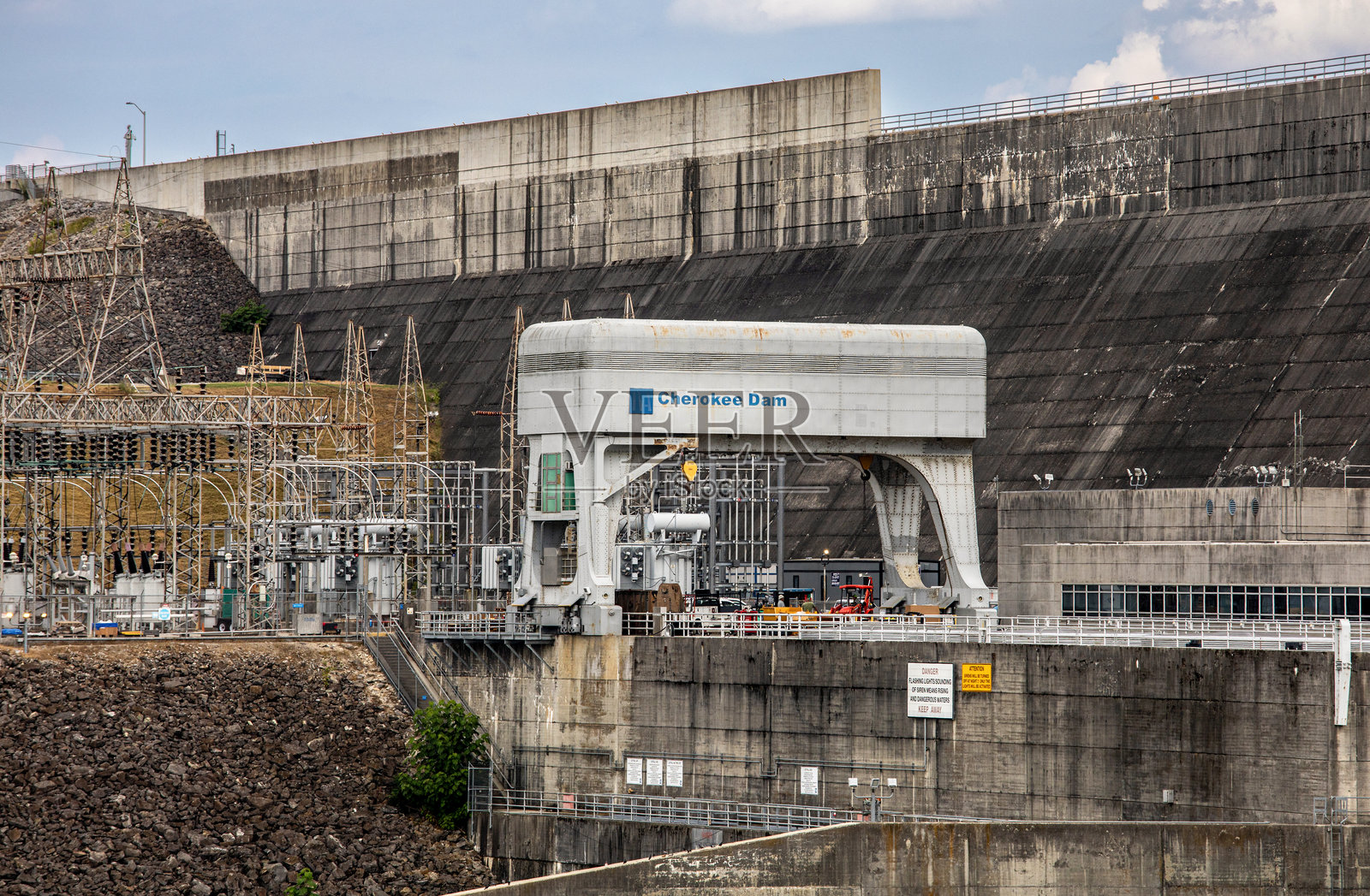 TVA切罗基大坝照片摄影图片