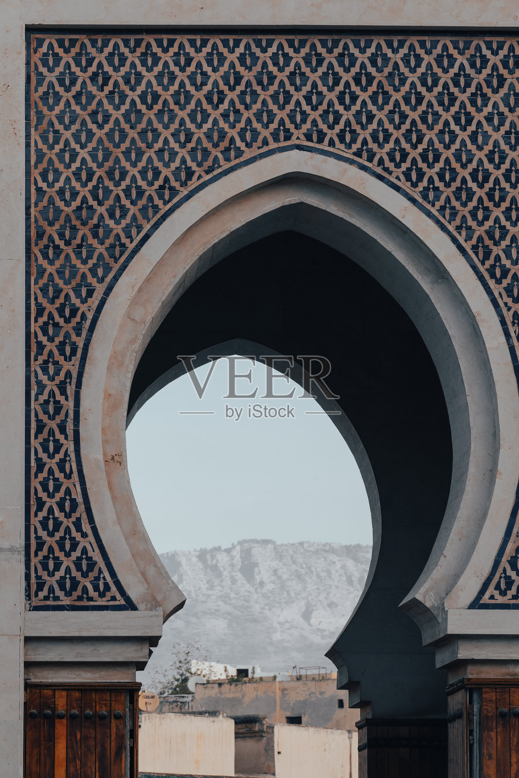 摩洛哥的细节。拍摄于2022年11月。照片摄影图片